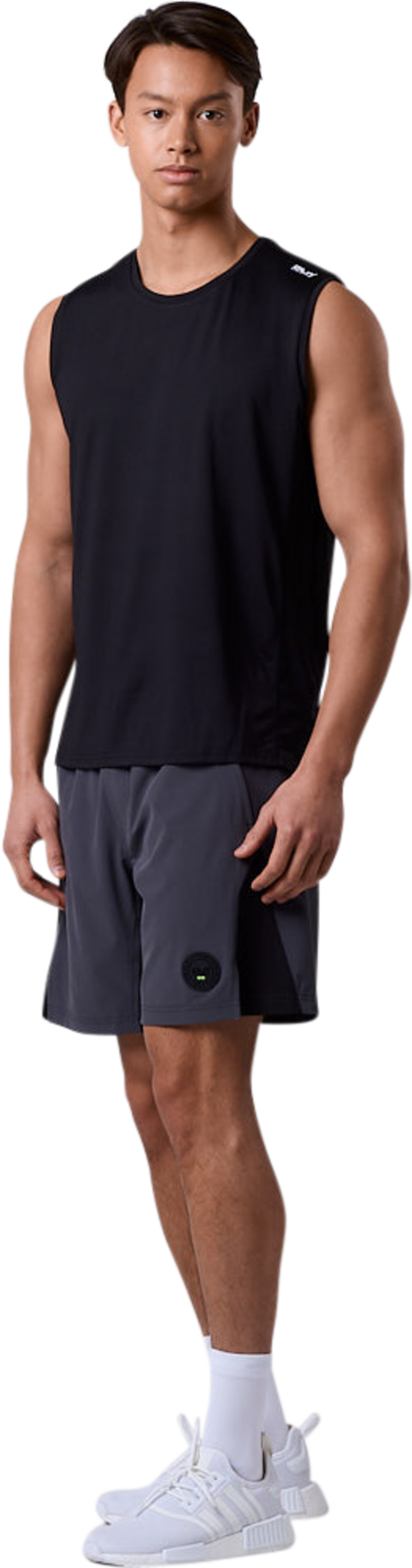 CLN ATHLETICS, Pace Mesh Sleeveless Black
