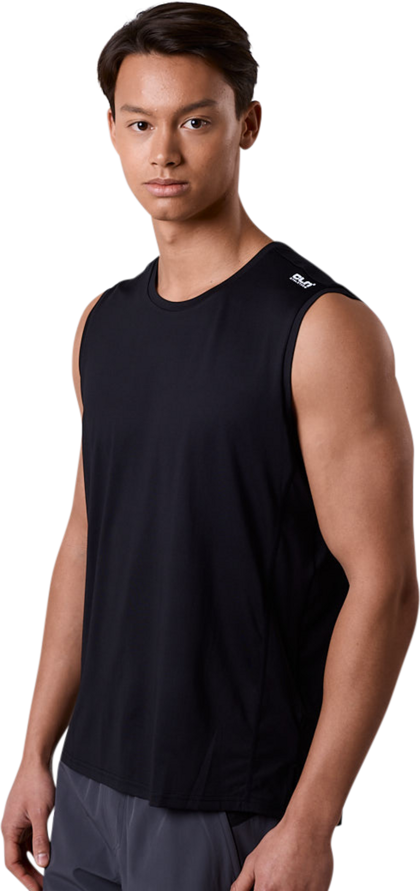 CLN ATHLETICS, Pace Mesh Sleeveless Black