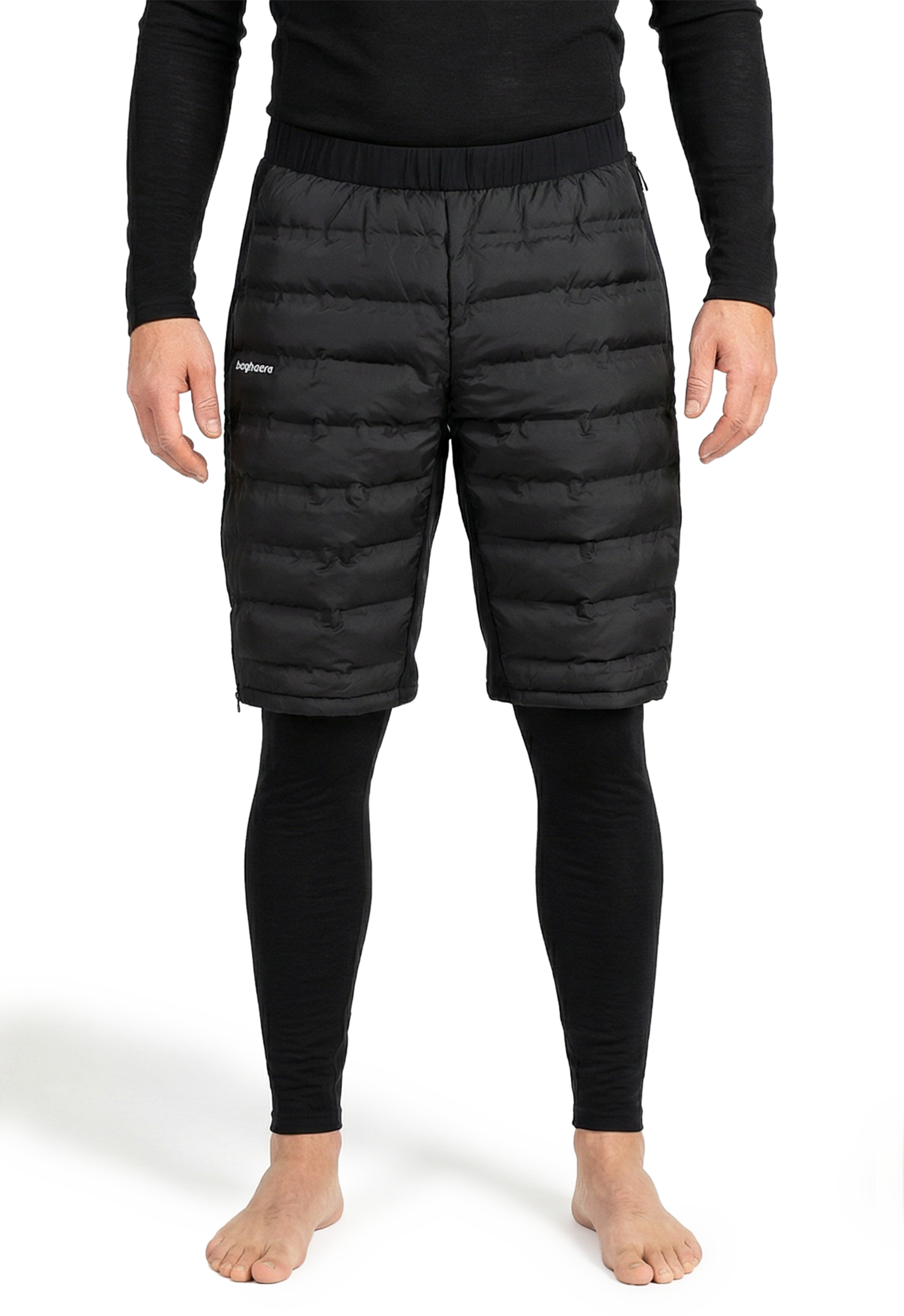 BAGHEERA, Padded Zip Shorts Men