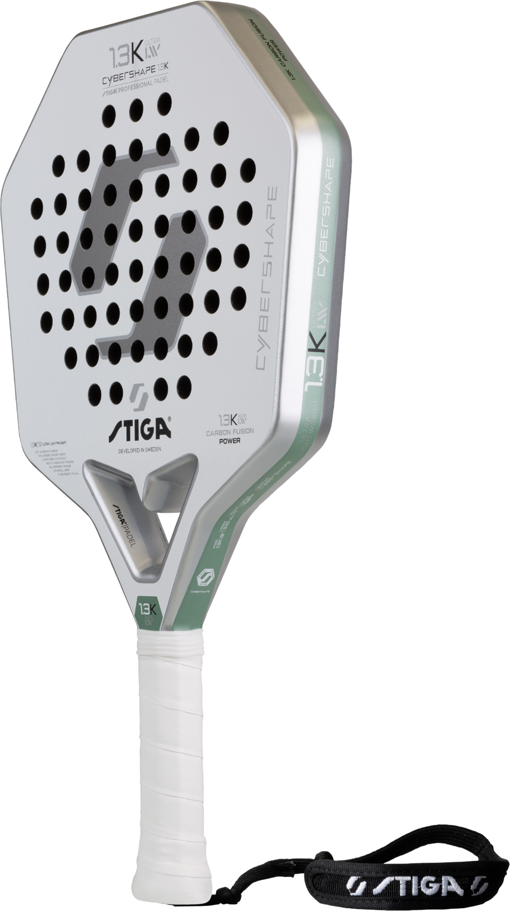 STIGA, Padel Racket 1.3k Ultra Lw Cybershape