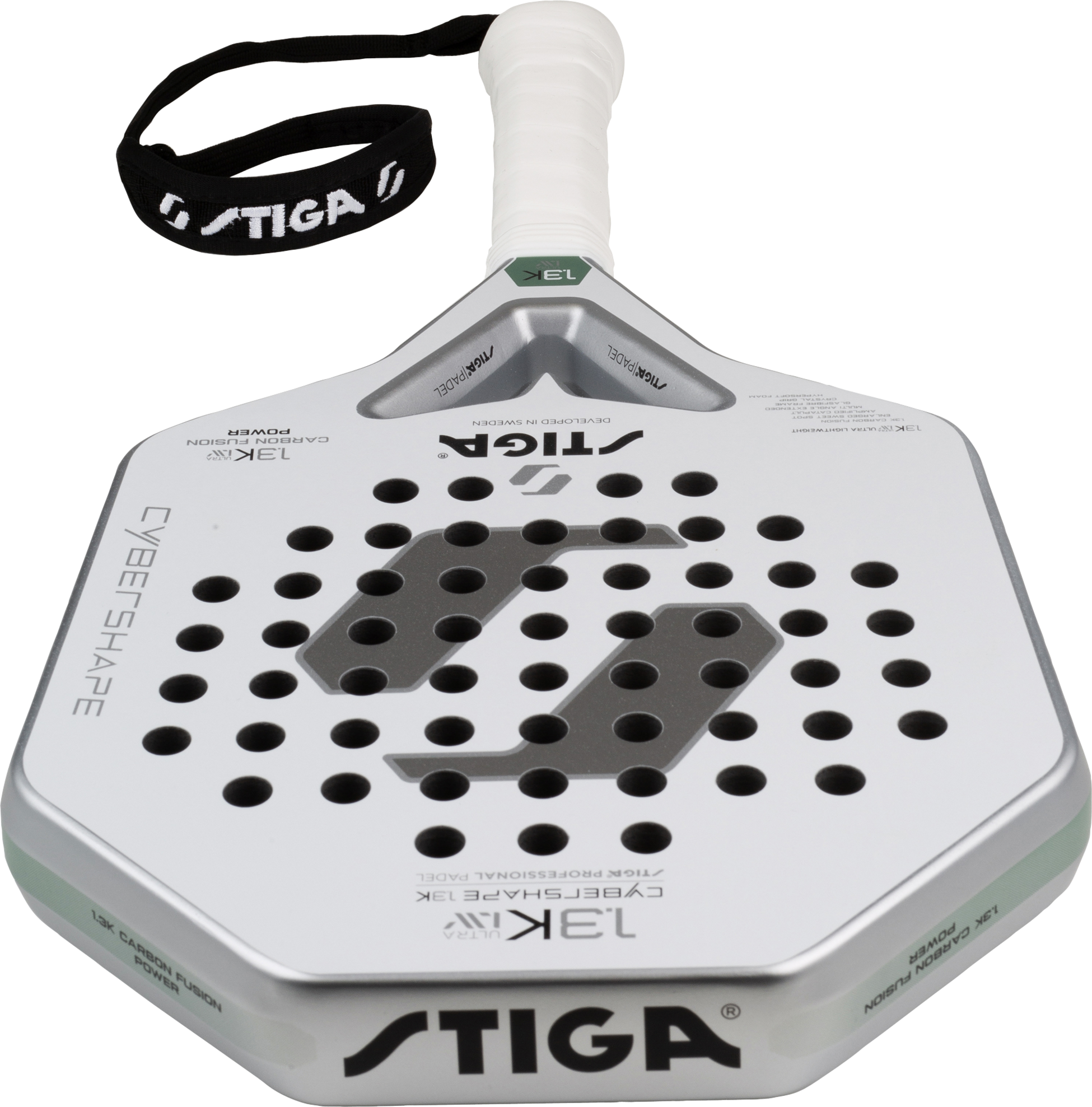 STIGA, Padel Racket 1.3k Ultra Lw Cybershape