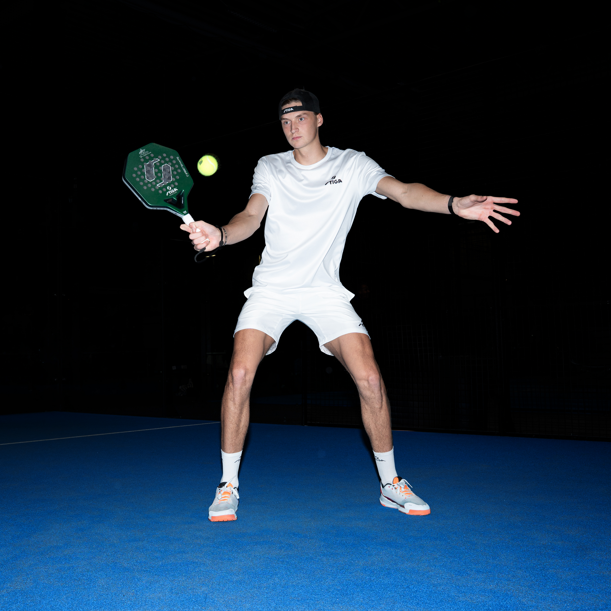 STIGA, Padel Racket 18k X Hard Adam Edition Cybershape