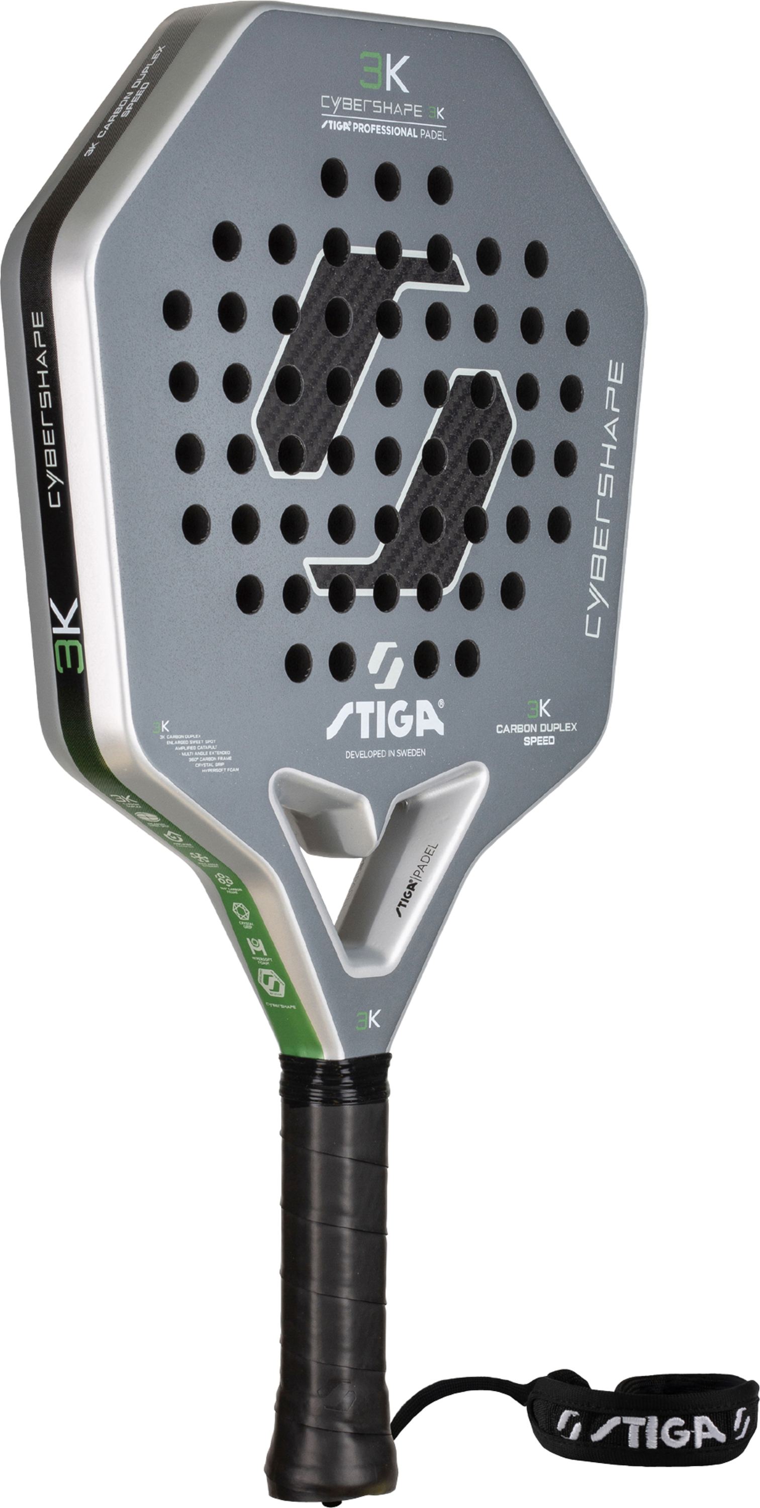 STIGA, Padel Racket 3k 2 Cybershape