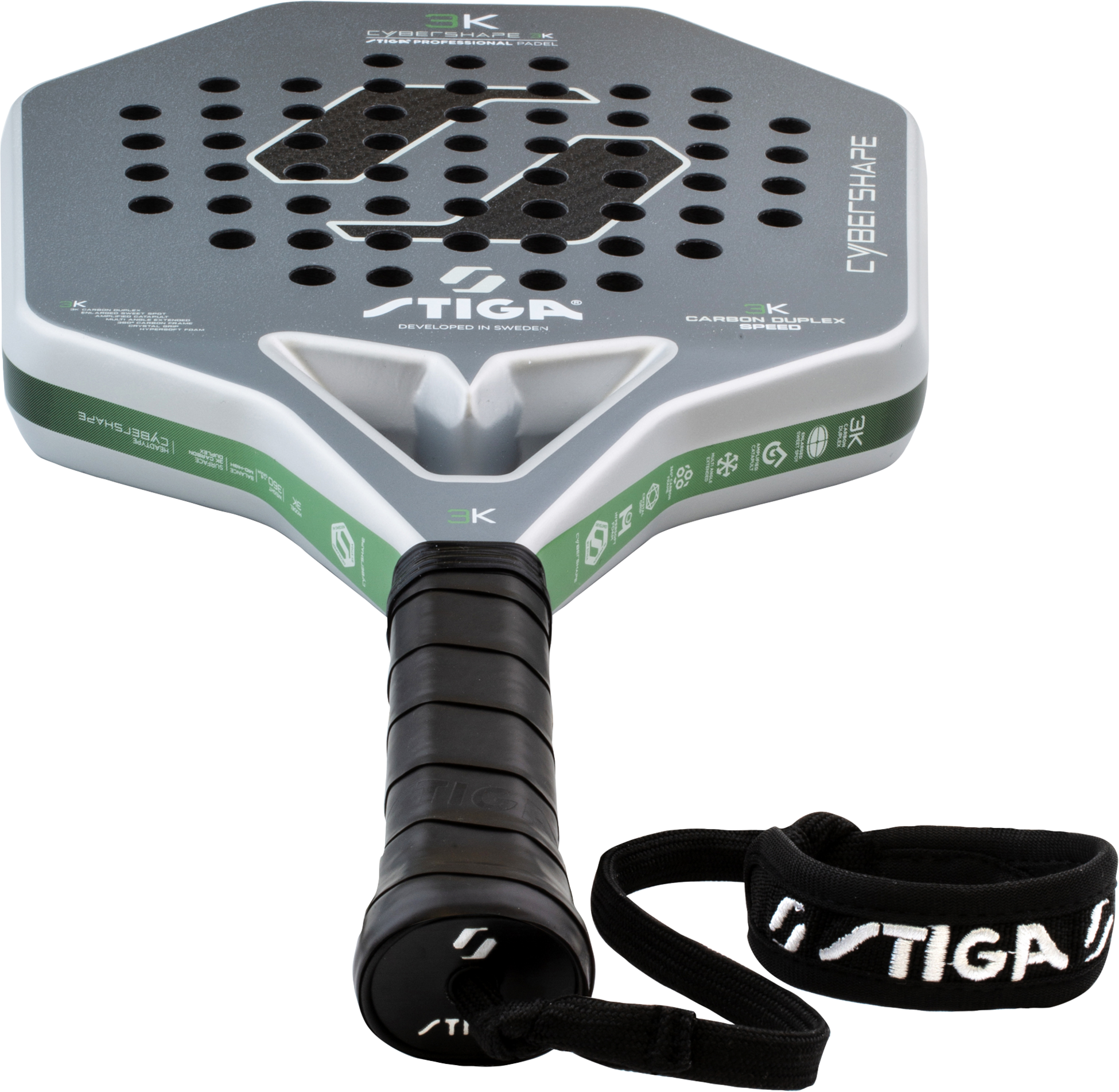 STIGA, Padel Racket 3k 2 Cybershape