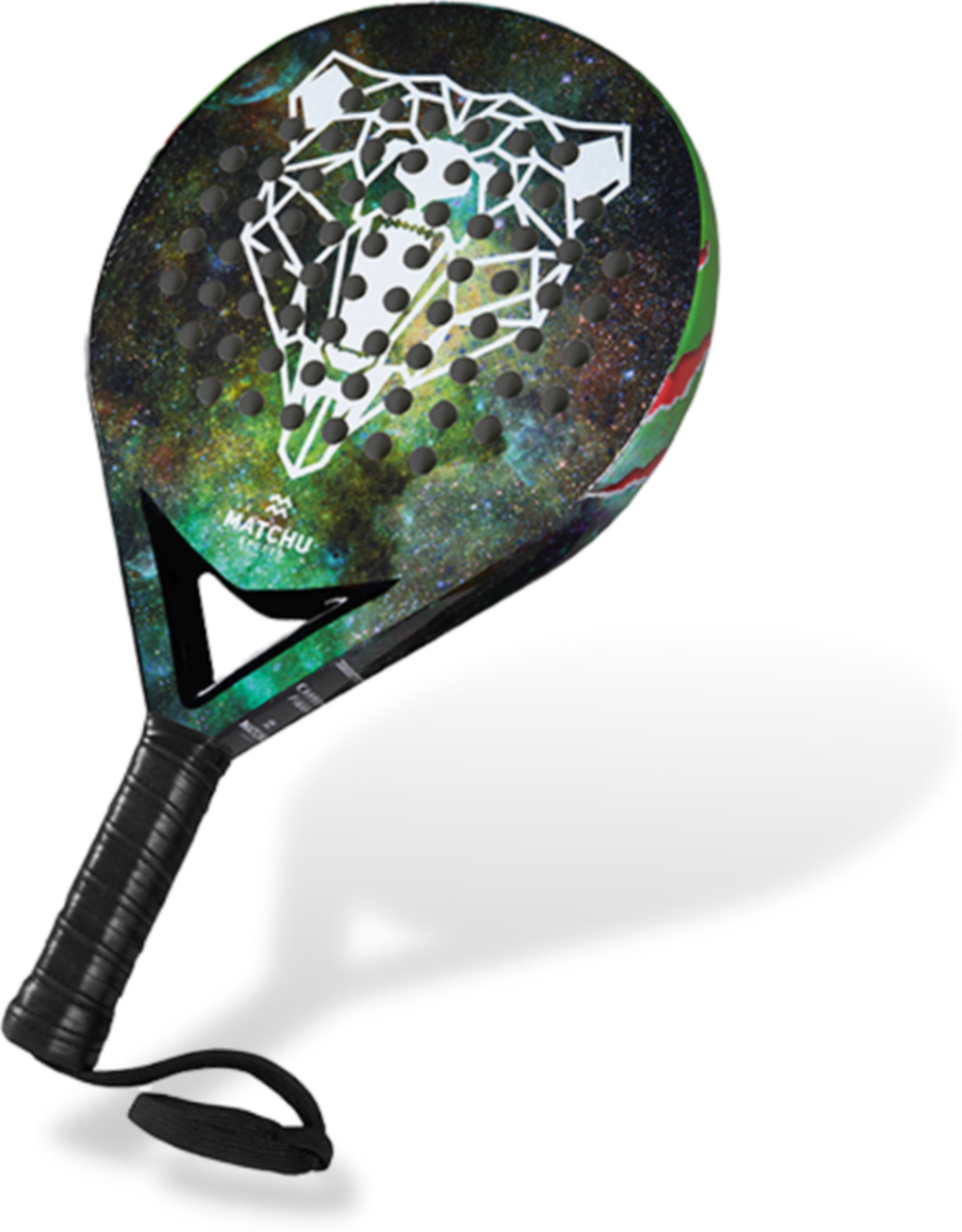 MATCHU SPORTS, Padelracket Bear - Rund Form F&ouml;r Nyb&ouml;rjare Och F&ouml;rsvarare