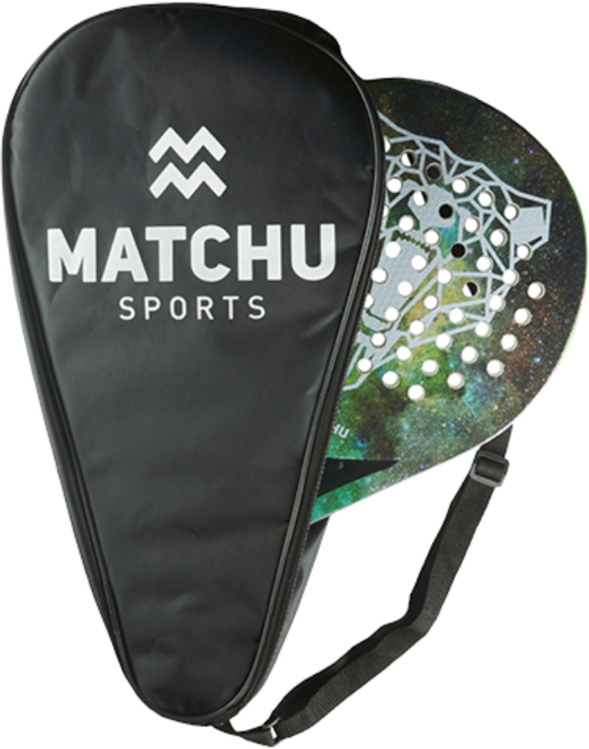 MATCHU SPORTS, Padelracket Bear - Rund Form F&ouml;r Nyb&ouml;rjare Och F&ouml;rsvarare