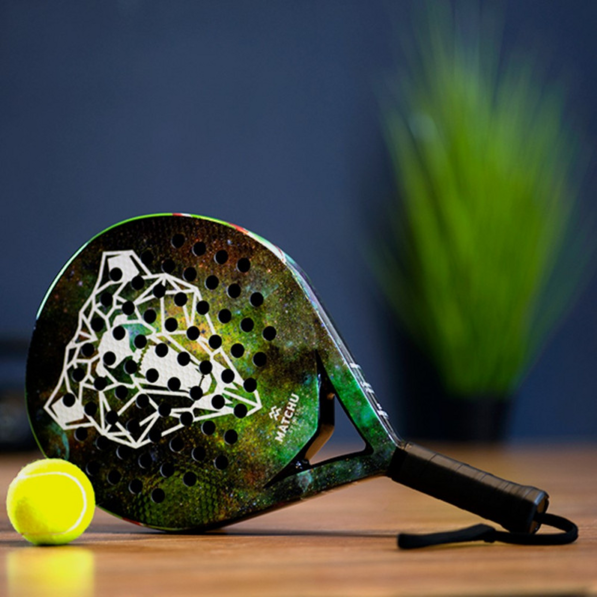 MATCHU SPORTS, Padelracket Bear - Rund Form F&ouml;r Nyb&ouml;rjare Och F&ouml;rsvarare