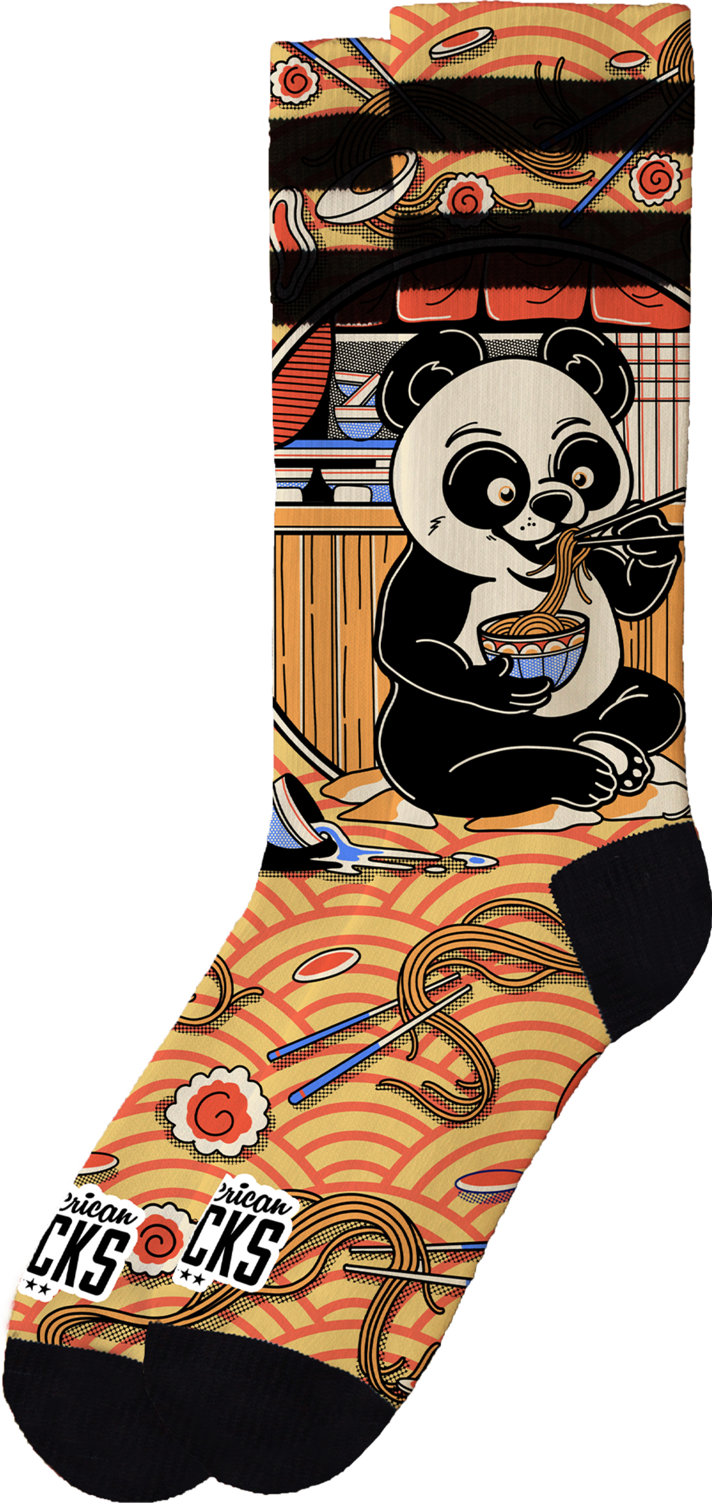 AMERICAN SOCKS, Panda - Mid High