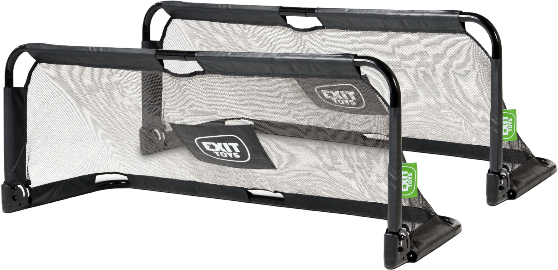 EXIT, Panna Hopf&auml;llbara Fotbollsm&aring;l 150x60cm (set Om 2) - Svart