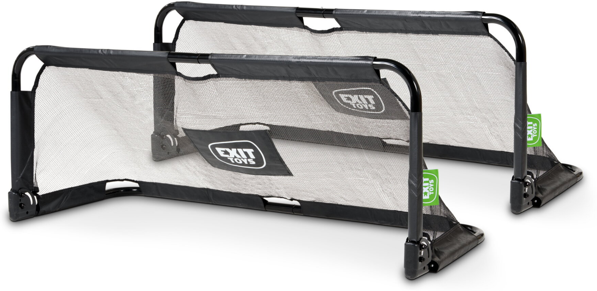 EXIT, Panna Hopf&auml;llbara Fotbollsm&aring;l 150x60cm (set Om 2) - Svart