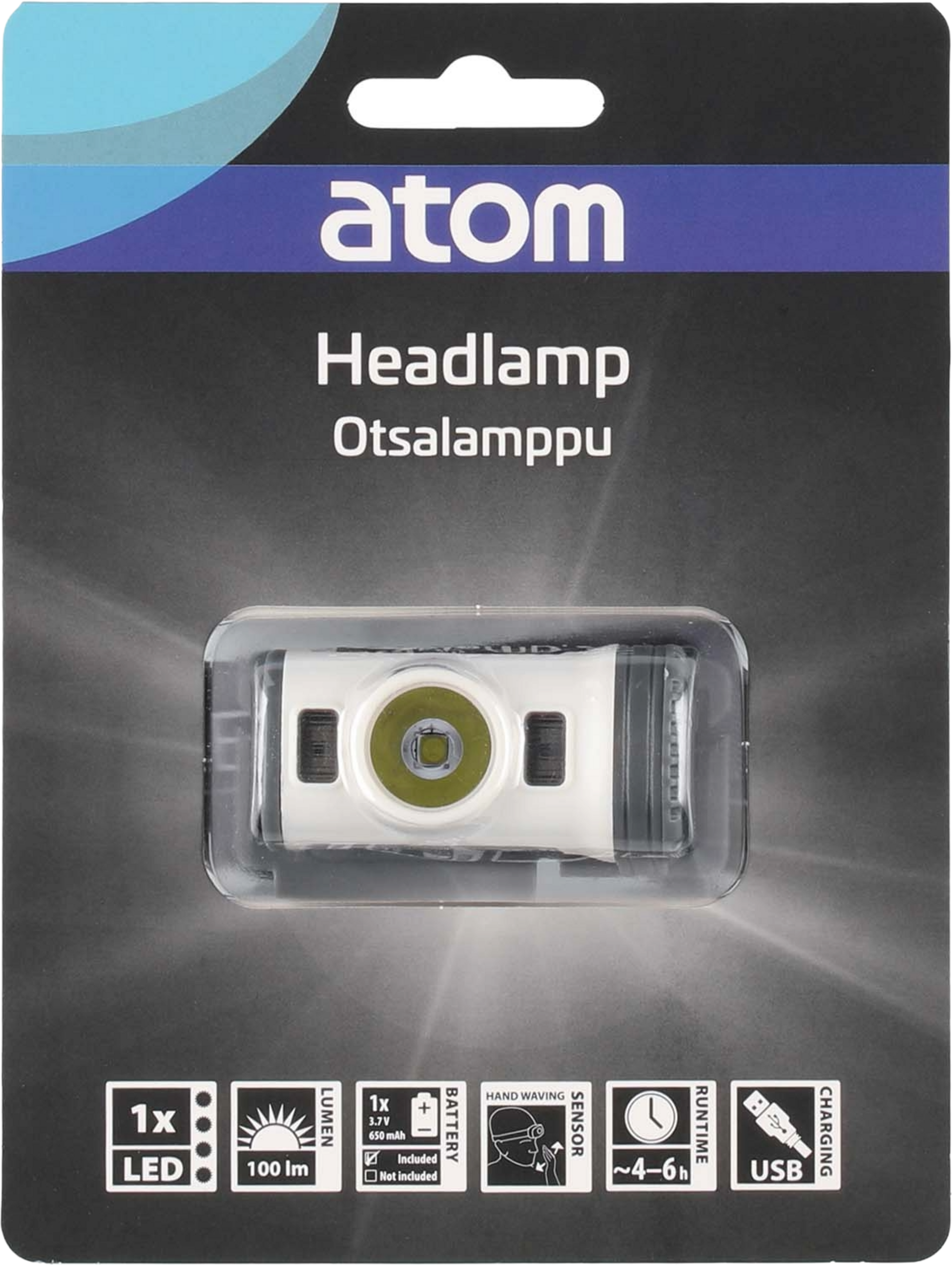 ATOM, Pannlampa Angel Vit 100 Lm