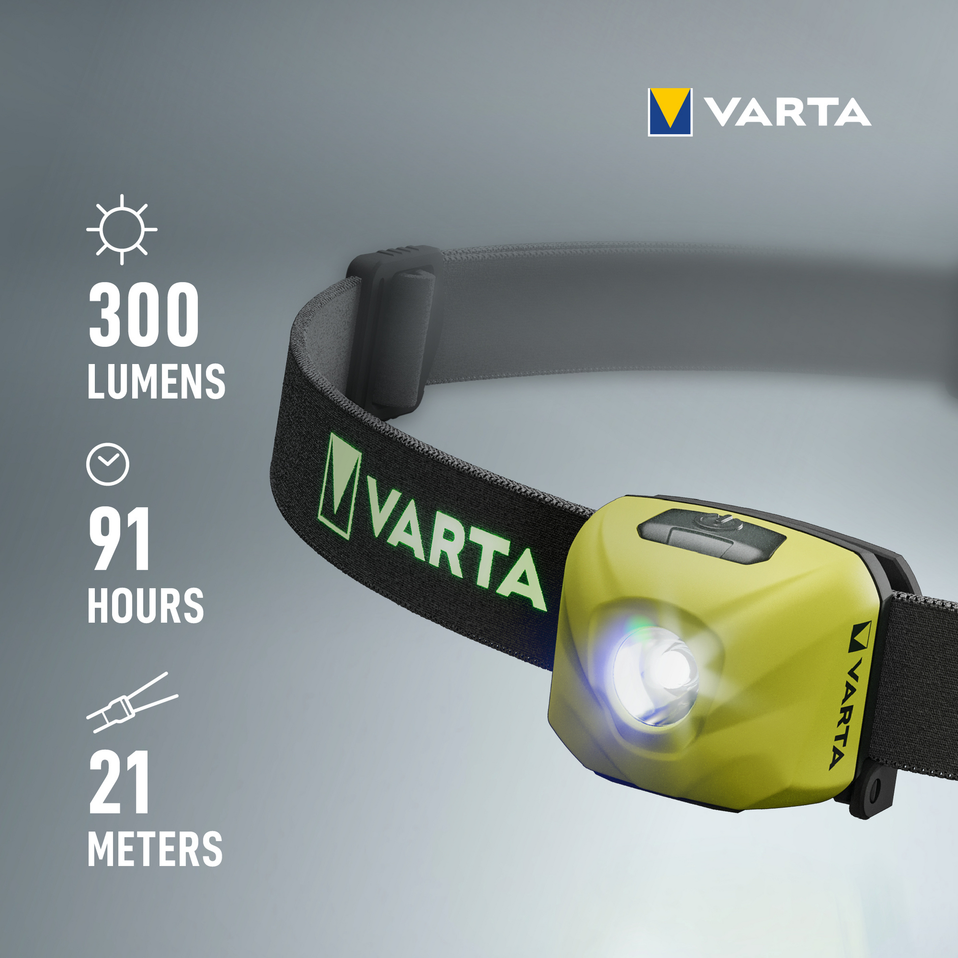 VARTA, Pannlampa Outdoor Sports Ultralight H30r 300 Lm