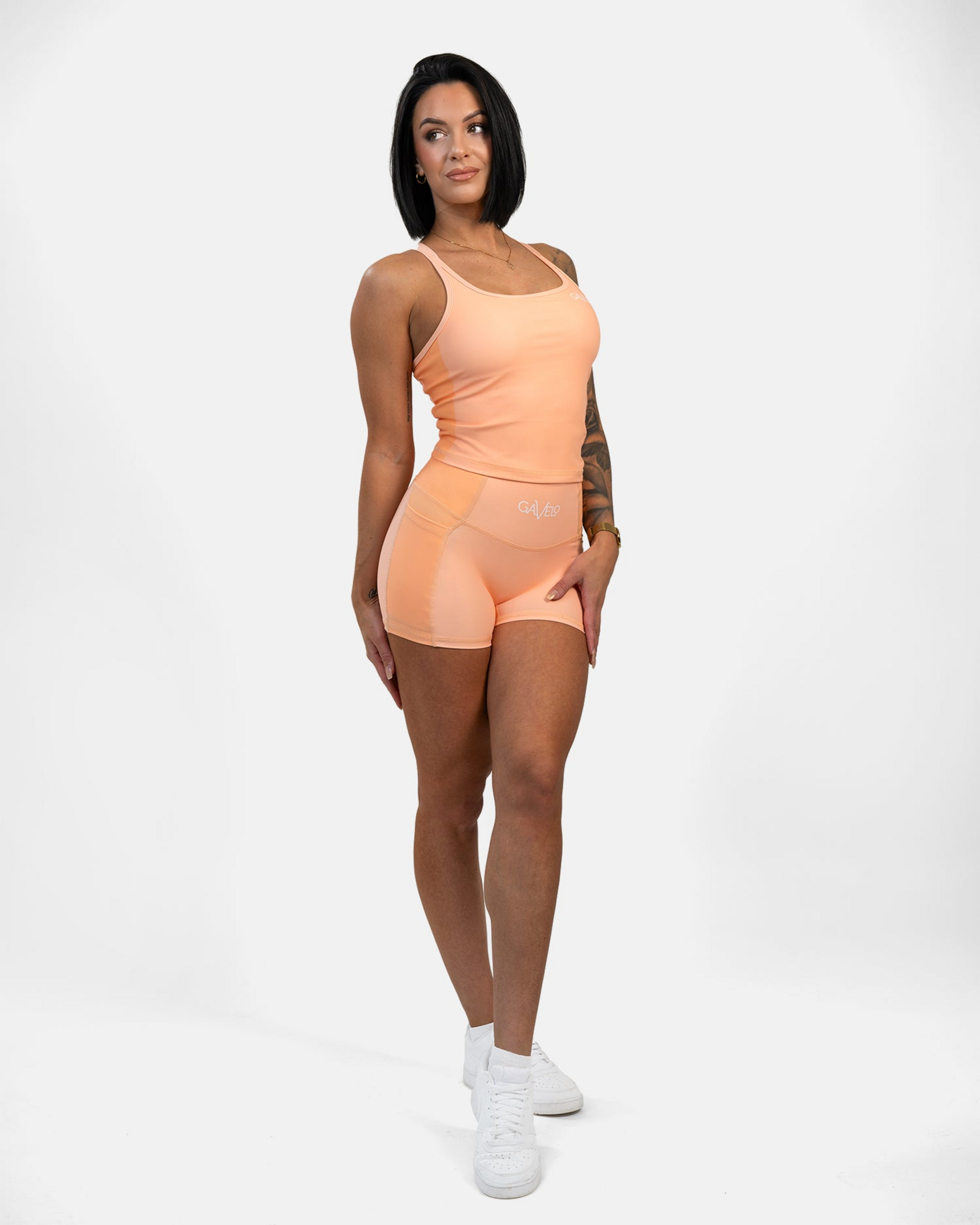 GAVELO, Pastel Paradise Shorts Peach