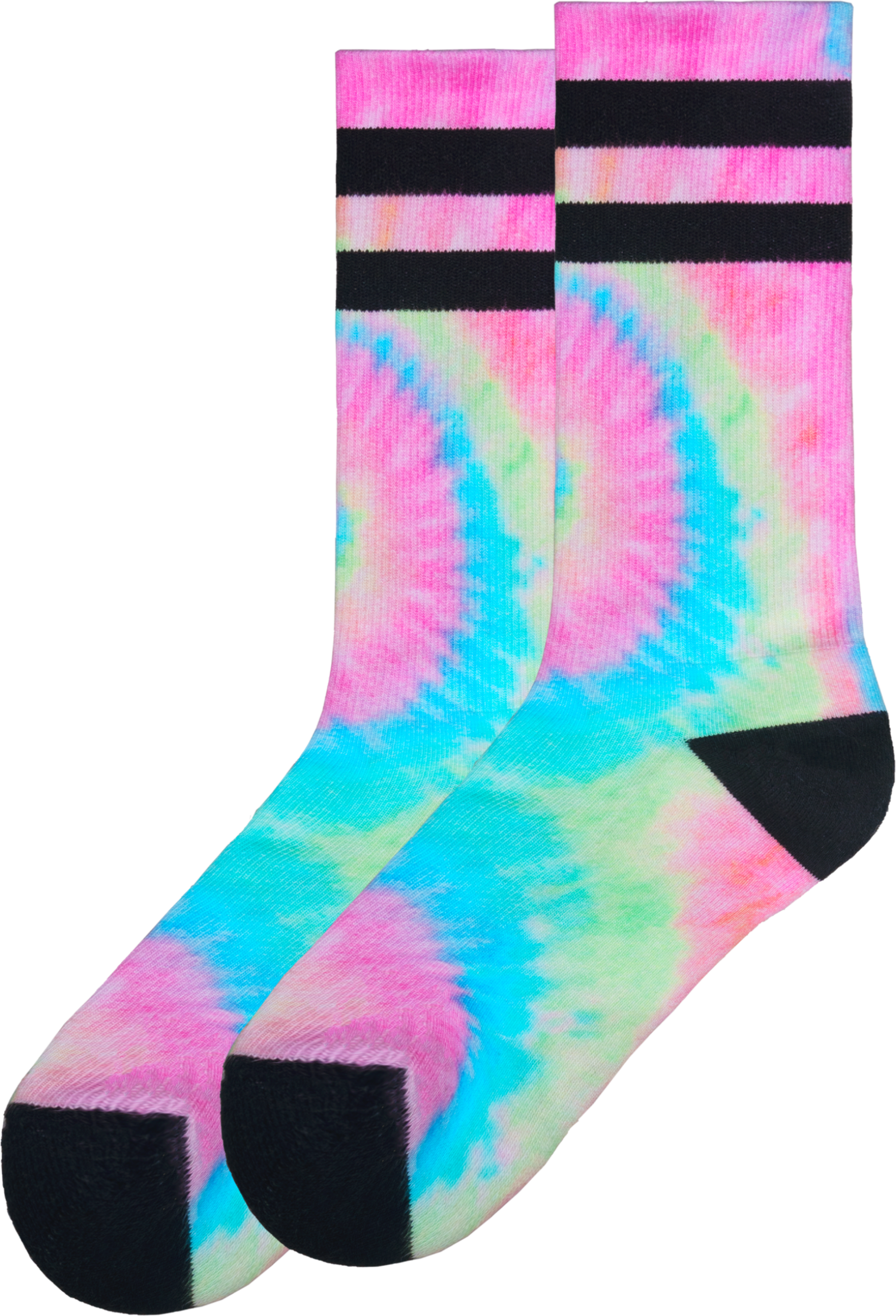 AMERICAN SOCKS, Pastel Tie Dye - Mid High