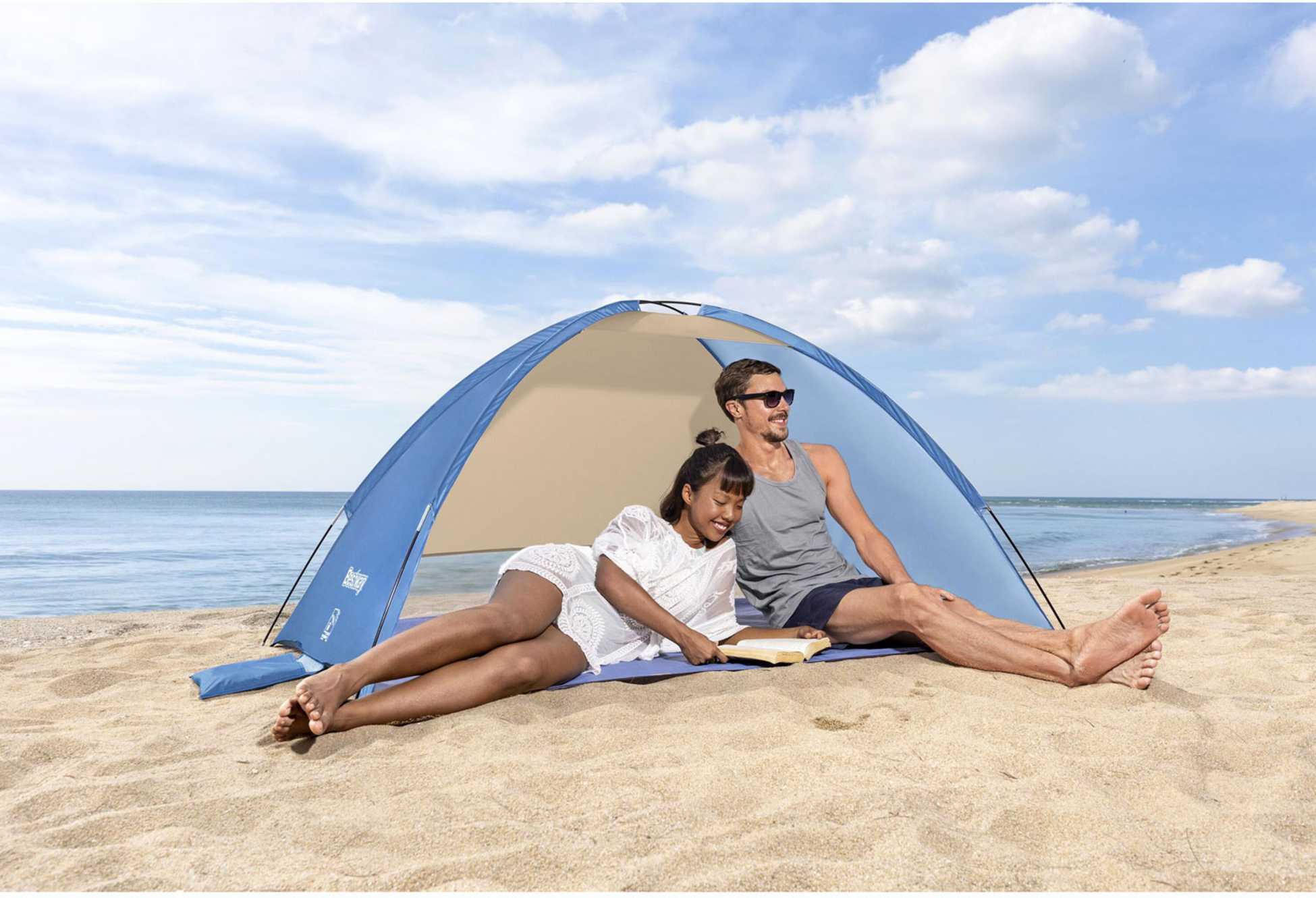 BESTWAY, Pavillo Strandt&auml;lt 2.00m X 1.20m X 95cm