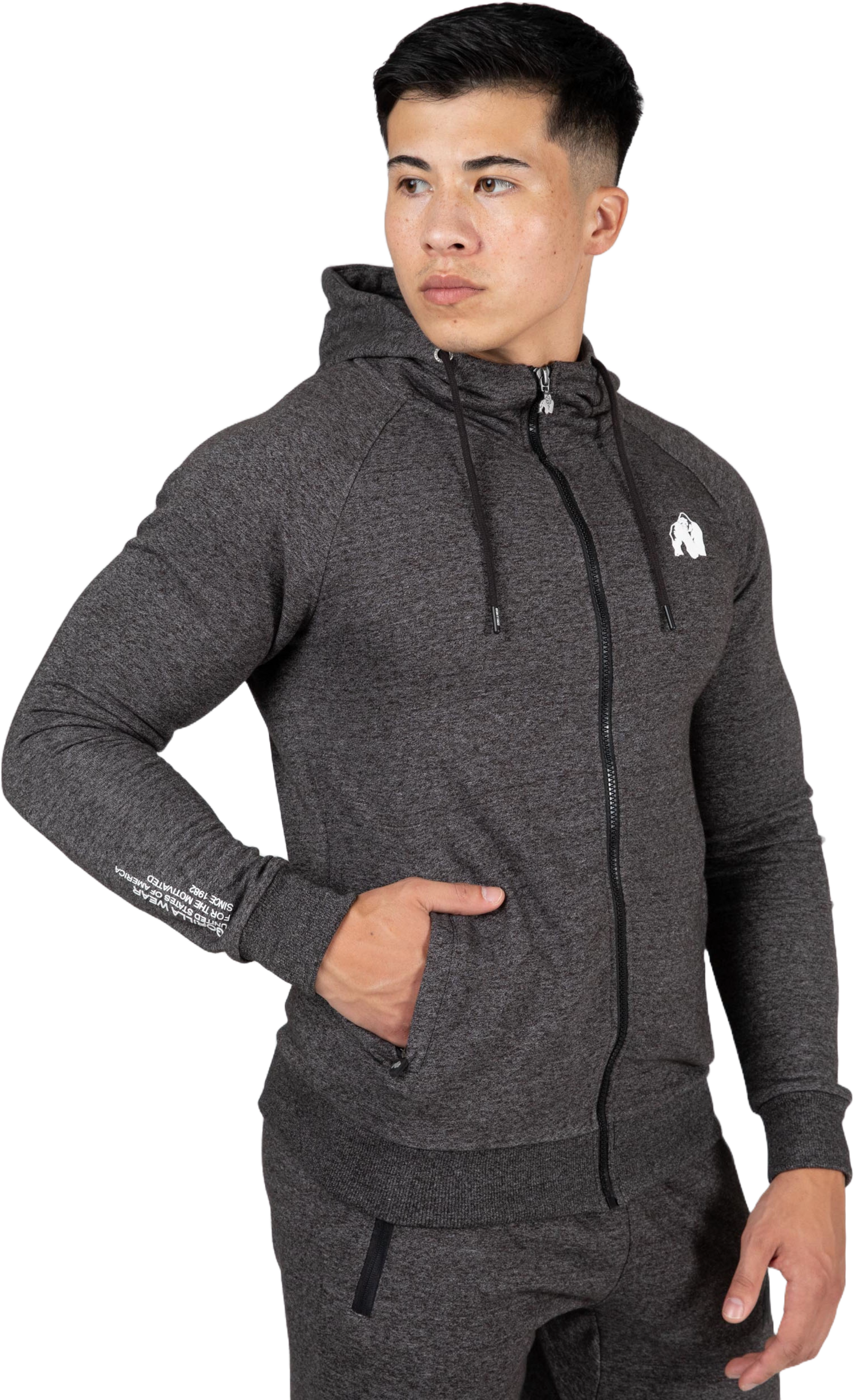GORILLA WEAR, Payette Zipped Hoodie