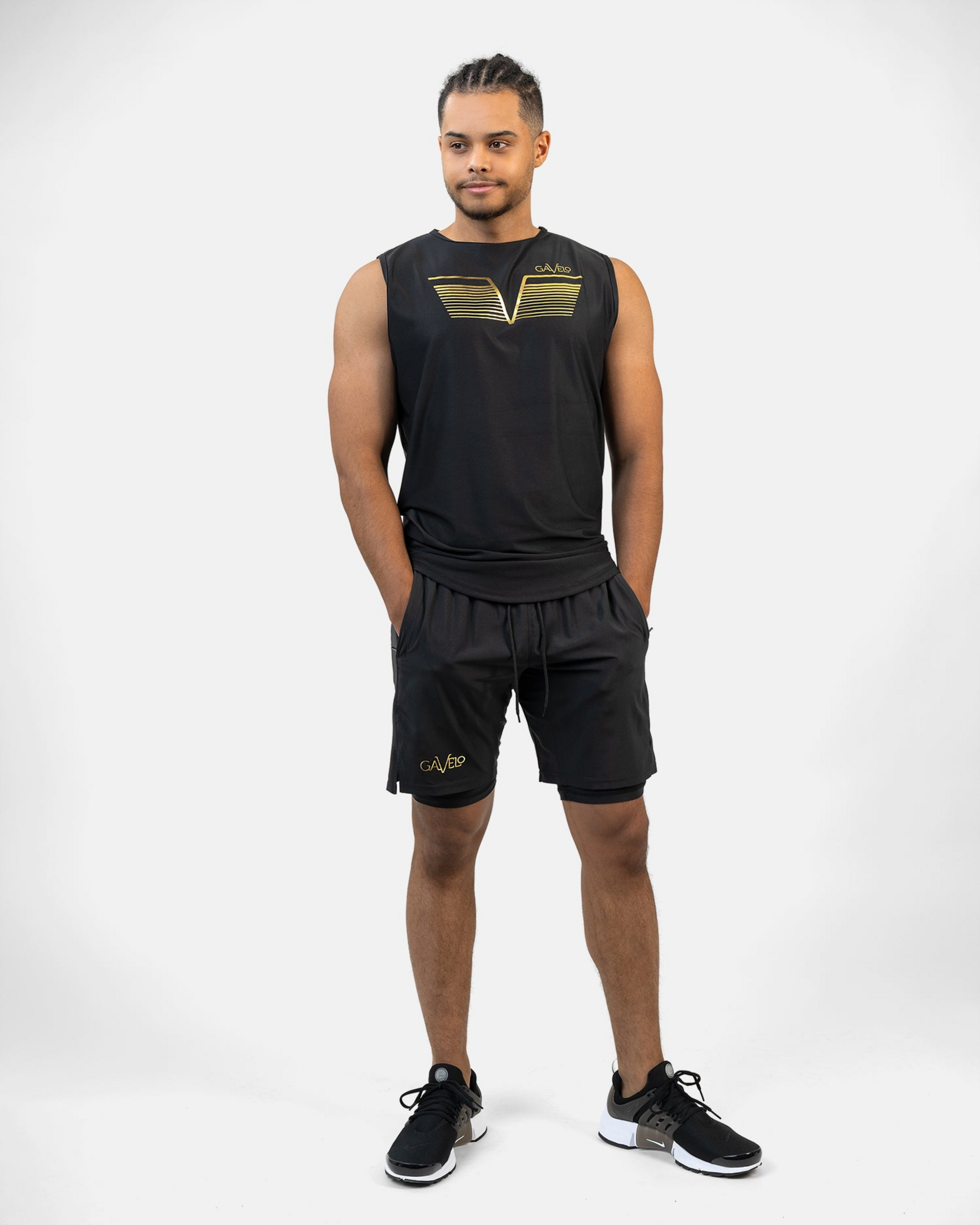 GAVELO, Performance Shorts Black