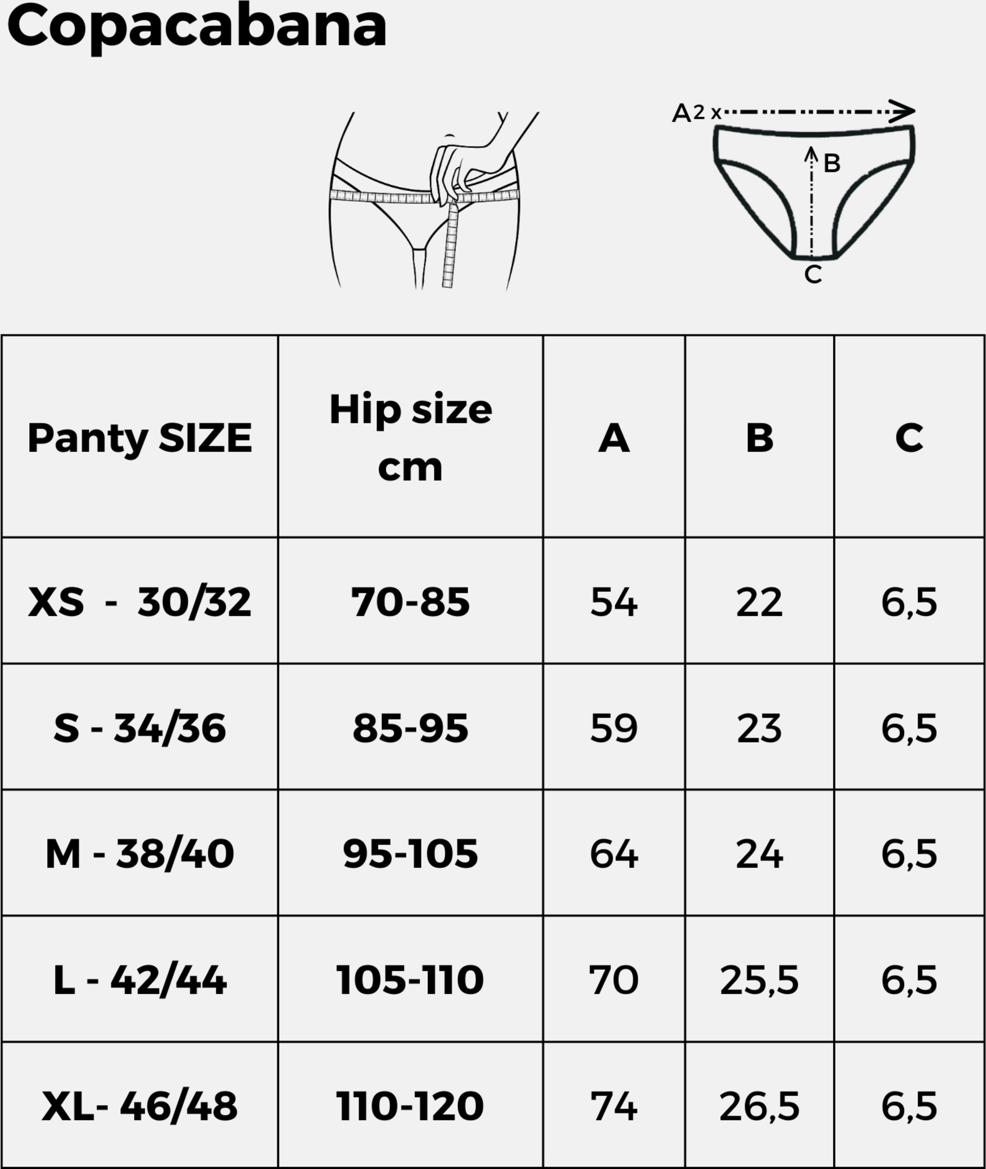 COMFYDENCE, Period Proof Bikini - Brazilian - Copacabana