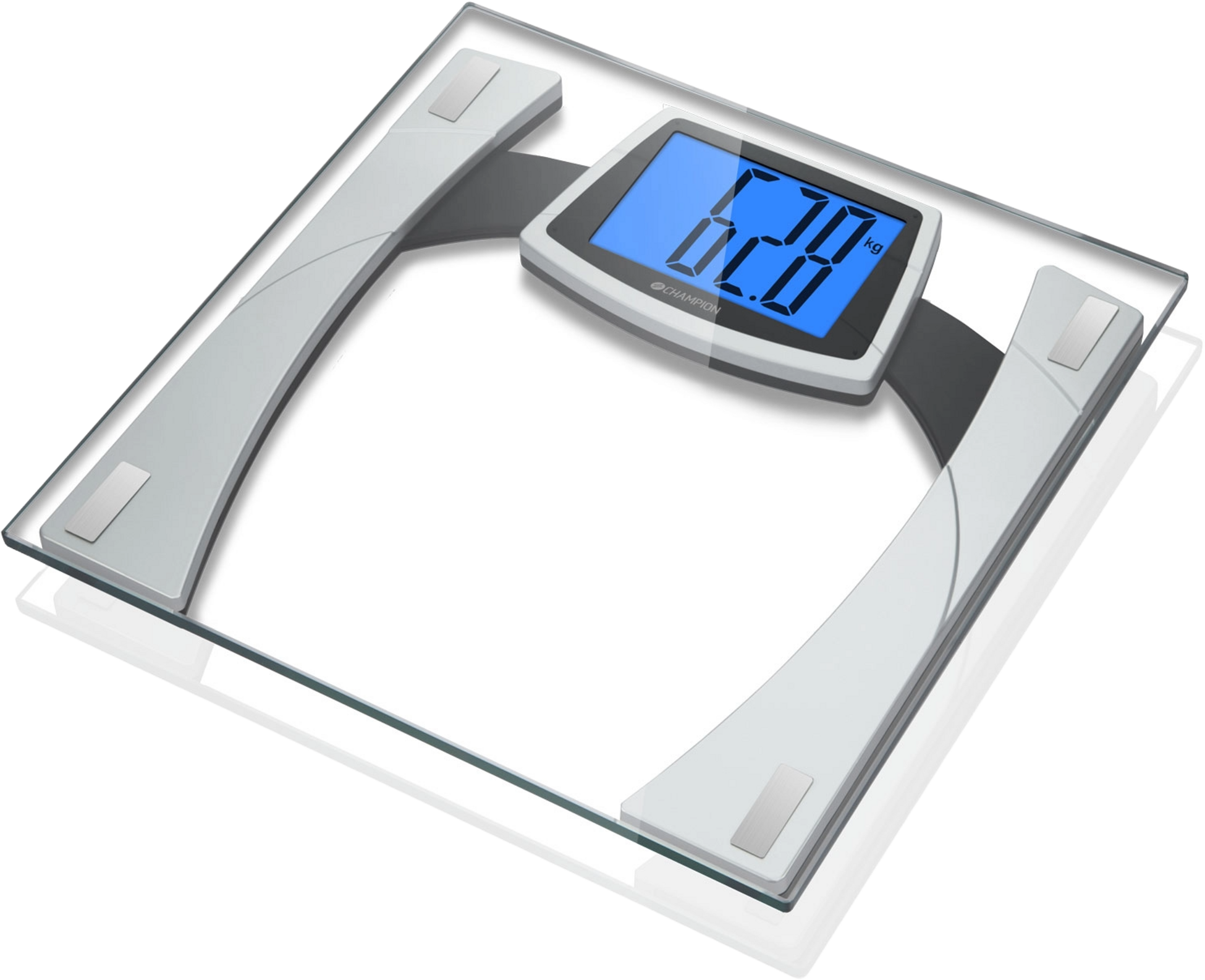 CHAMPION NORDIC, Personvåg XL Display Glas