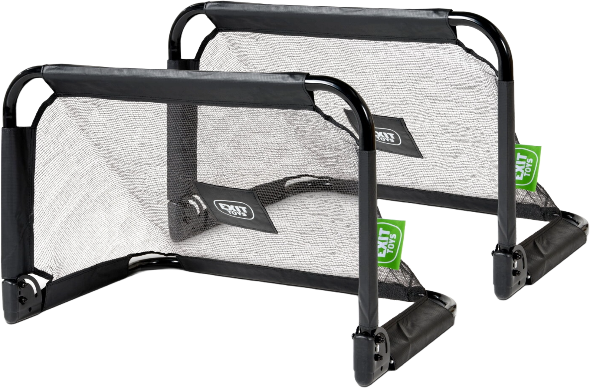 EXIT, Pico Fotbollsm&aring;l Av St&aring;l 90x60cm (set Om 2) - Svart