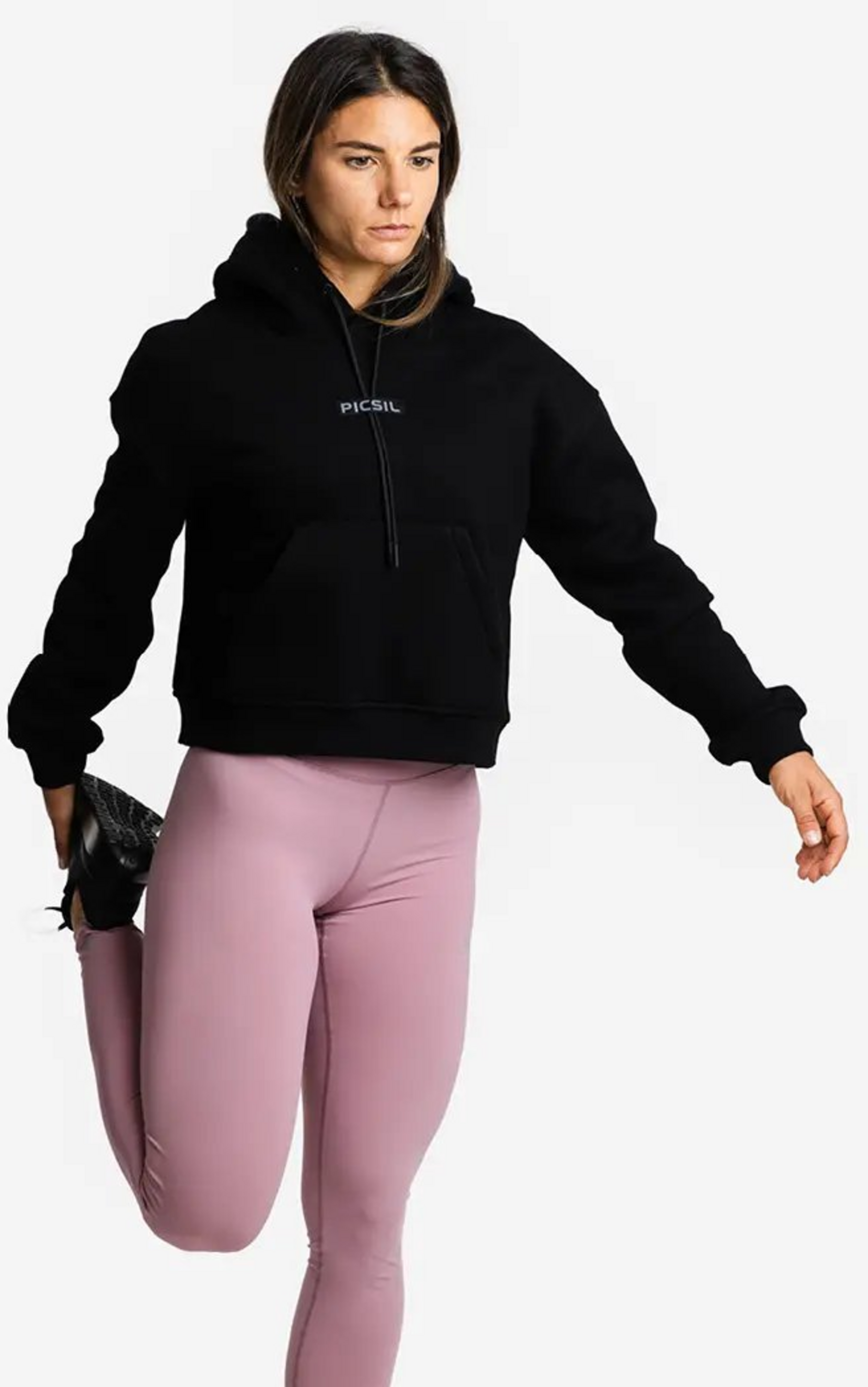 PICSIL SPORT, Picsil Women's Crop Hooded Sweatshirt