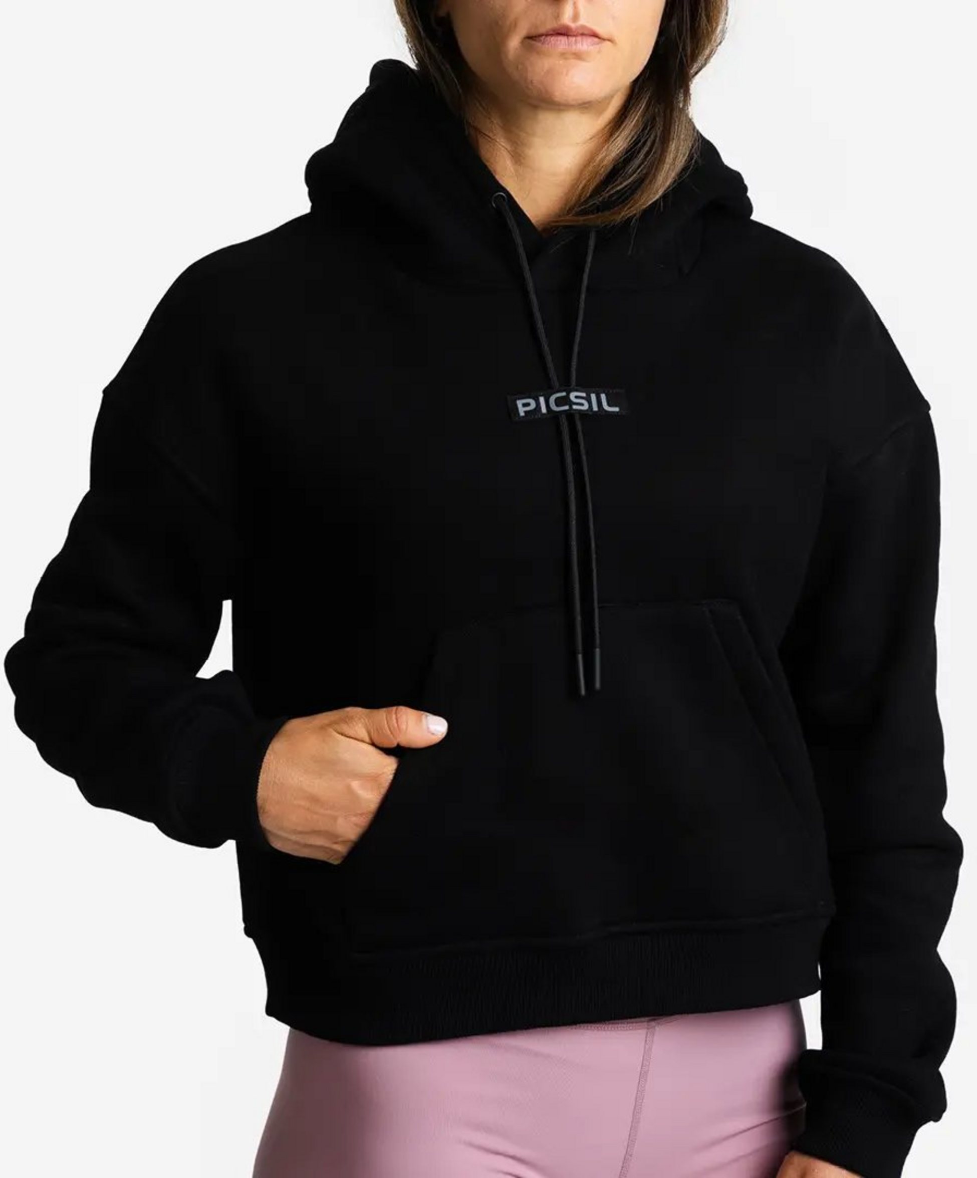 PICSIL SPORT, Picsil Women's Crop Hooded Sweatshirt