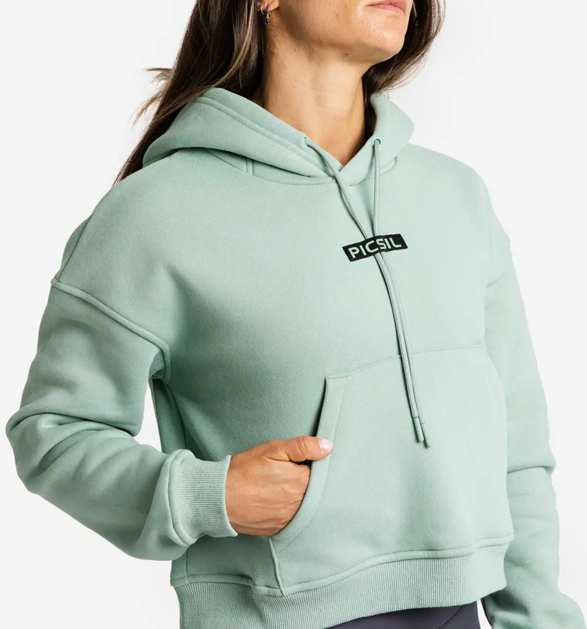 PICSIL SPORT, Picsil Women's Crop Hooded Sweatshirt