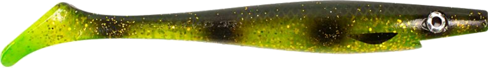 THE PIG, Pig Shad Jr, 20cm, 50g - Olive Spotted Bullhead - 2pcs