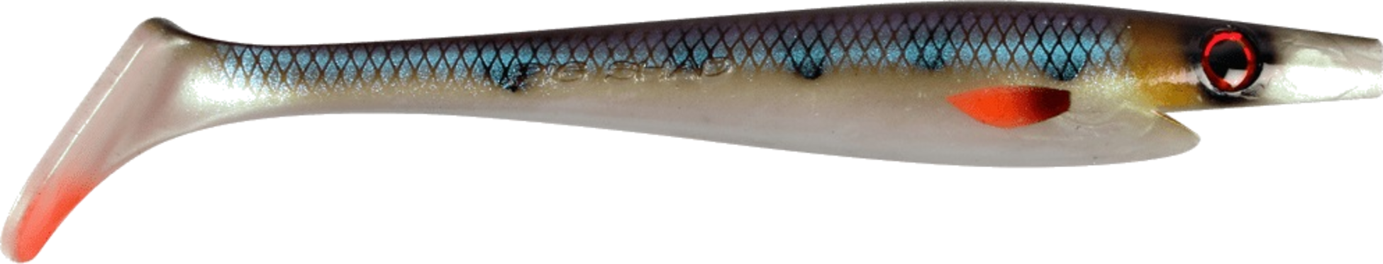 THE PIG, Pig Shad Jr, 20cm, 50g - Royal Pearl - 2pcs