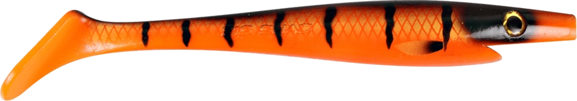 THE PIG, Pig Shad Jr, 20cm, 50g - Tiger Pike - 2pcs