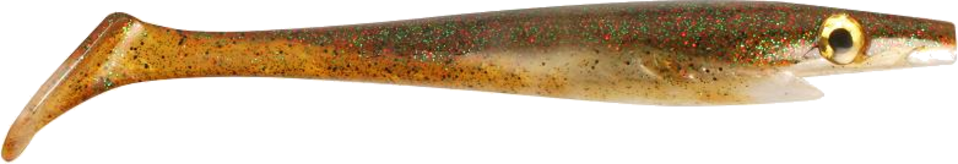 THE PIG, Pig Shad Nano, 15cm, 20g - Baby Brown - 4pcs