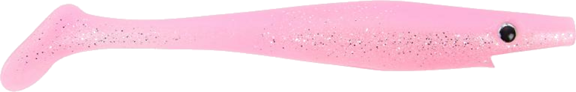 THE PIG, Pig Shad Nano, 15cm, 20g - Bubblegum Shiner - 4pcs