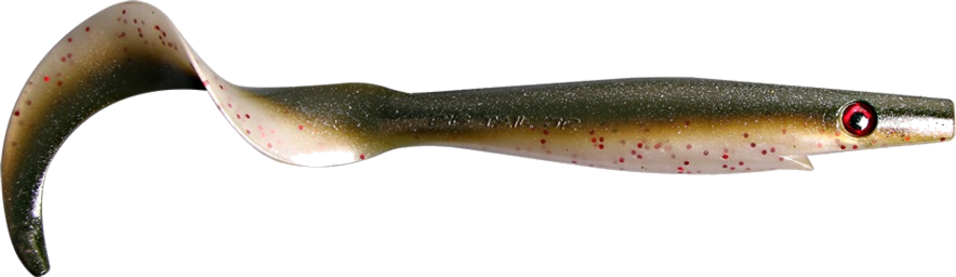 THE PIG, Pig Tail Jr, 23cm, 37g - Arkansas Shiner - 2pcs