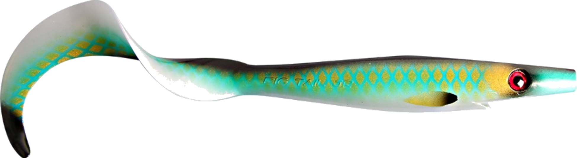 THE PIG, Pig Tail Jr, 23cm, 37g - Golden Eye - 2pcs