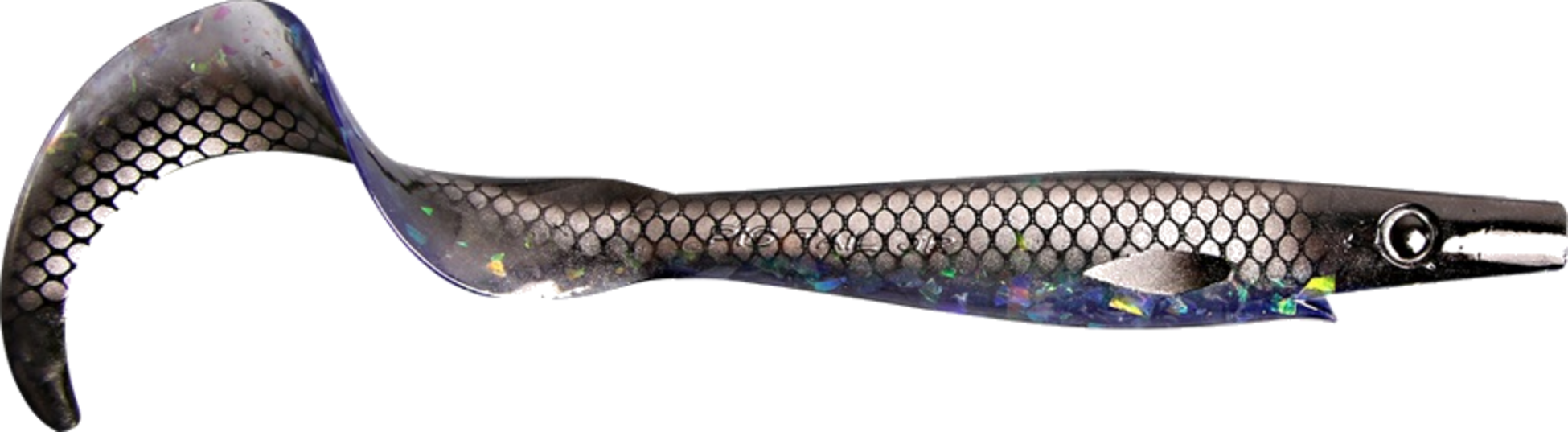 THE PIG, Pig Tail Jr, 23cm, 37g - Midnight Shiner - 2pcs