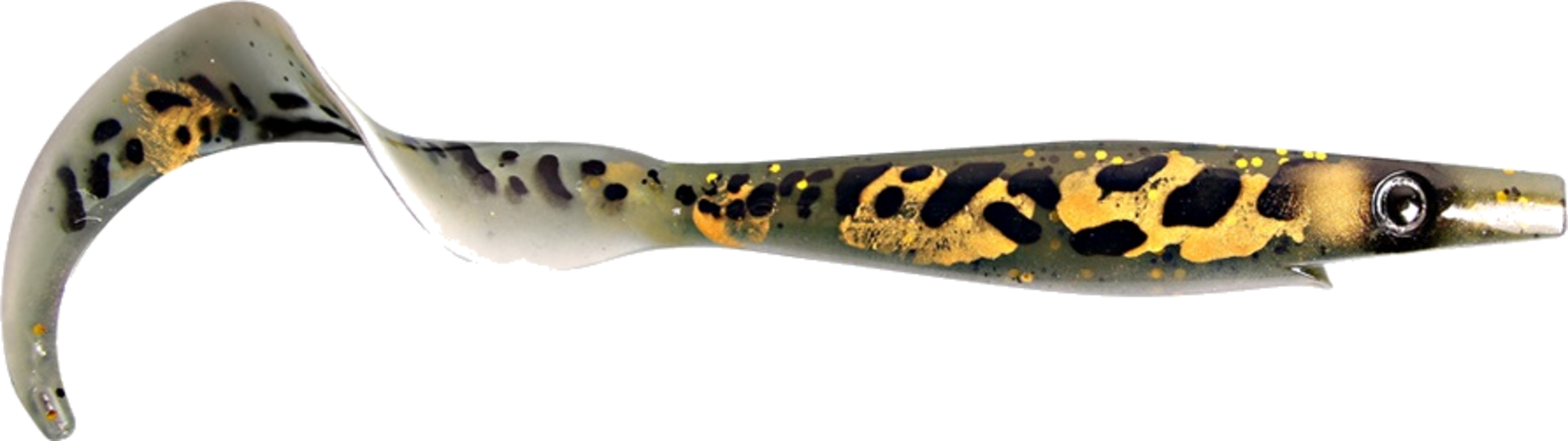 THE PIG, Pig Tail Jr, 23cm, 37g - Motoroil Ronin - 2pcs