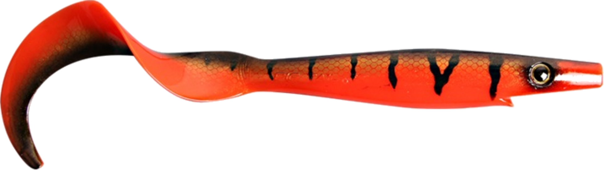 THE PIG, Pig Tail Jr, 23cm, 37g - Red Tiger - 2pcs