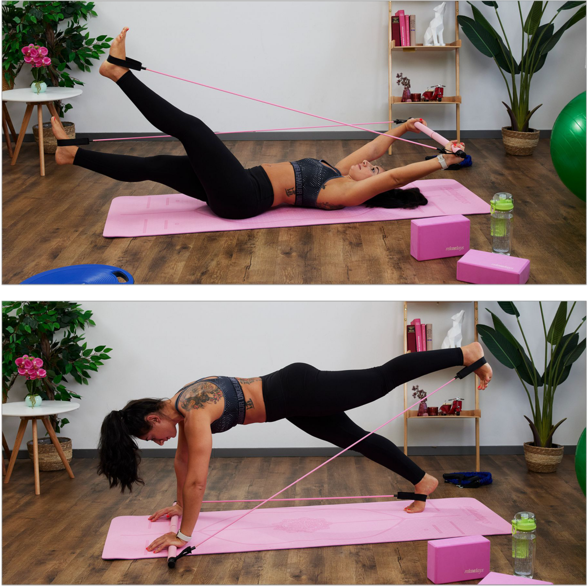 NORTHIX, Pilates Exercise Equipment Resistance Bands