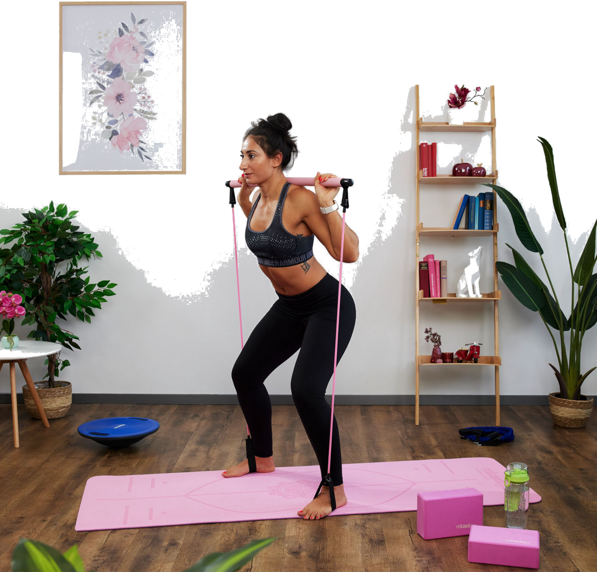 NORTHIX, Pilates Exercise Equipment Resistance Bands