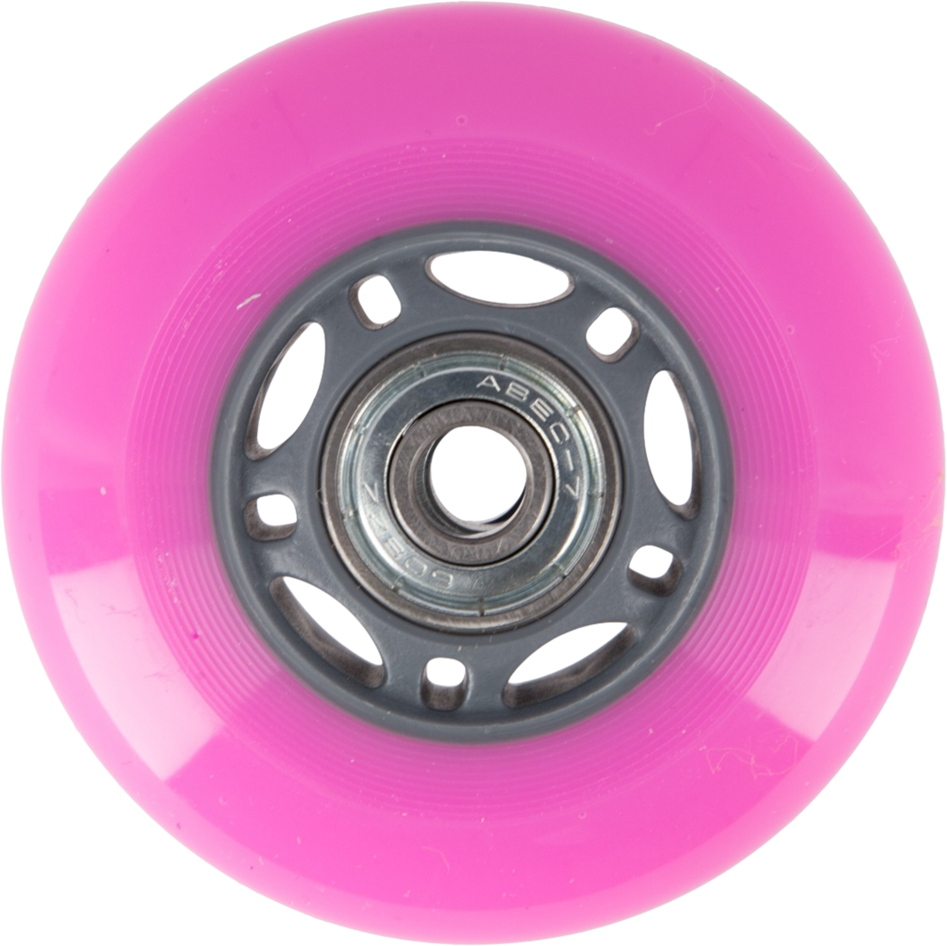 NORTHIX, Pink 70x24 82a Wheels (4) + Abec-7 Bearings (8) Set