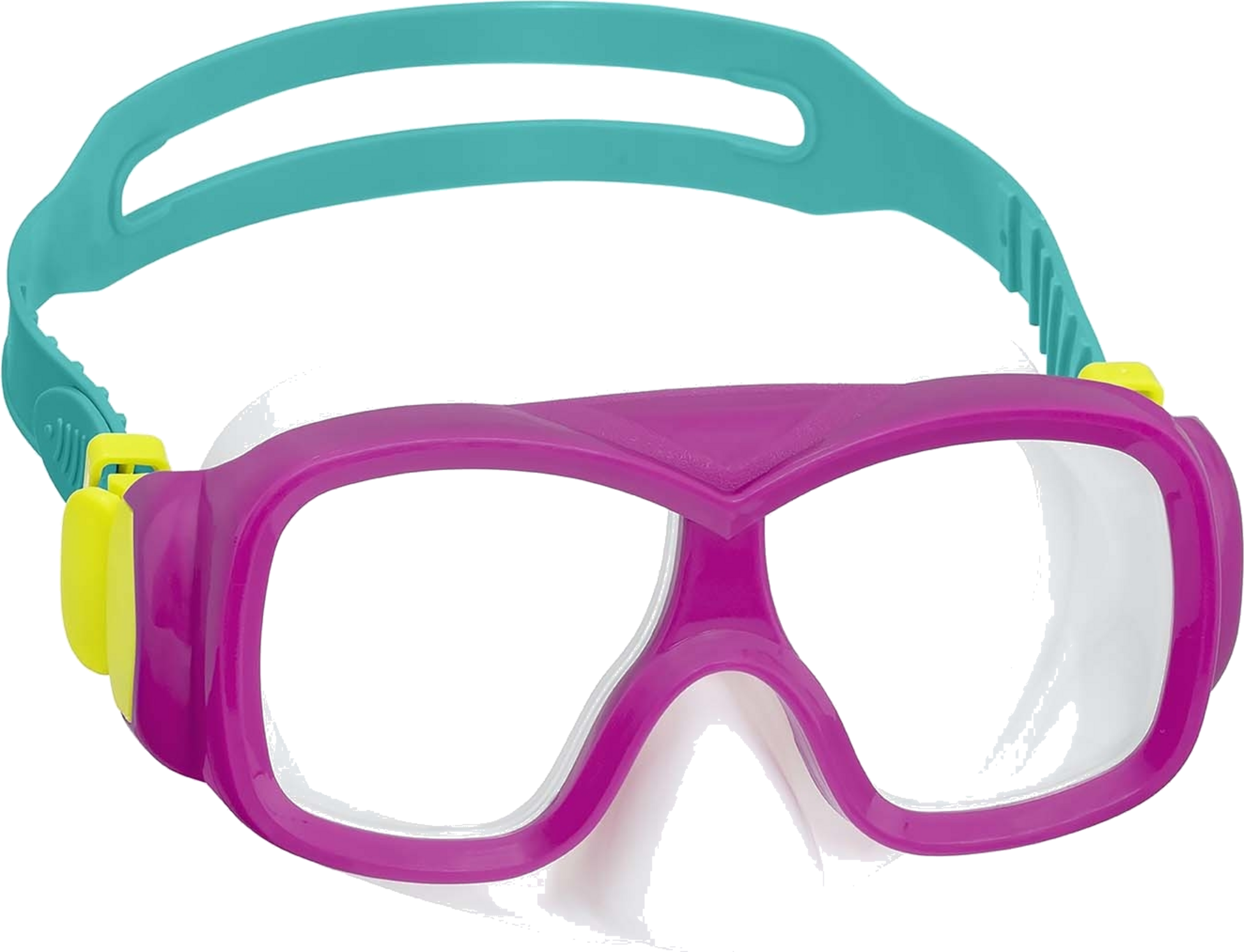B2X, Pink And Turquoise Swimming Mask Bestway 22039