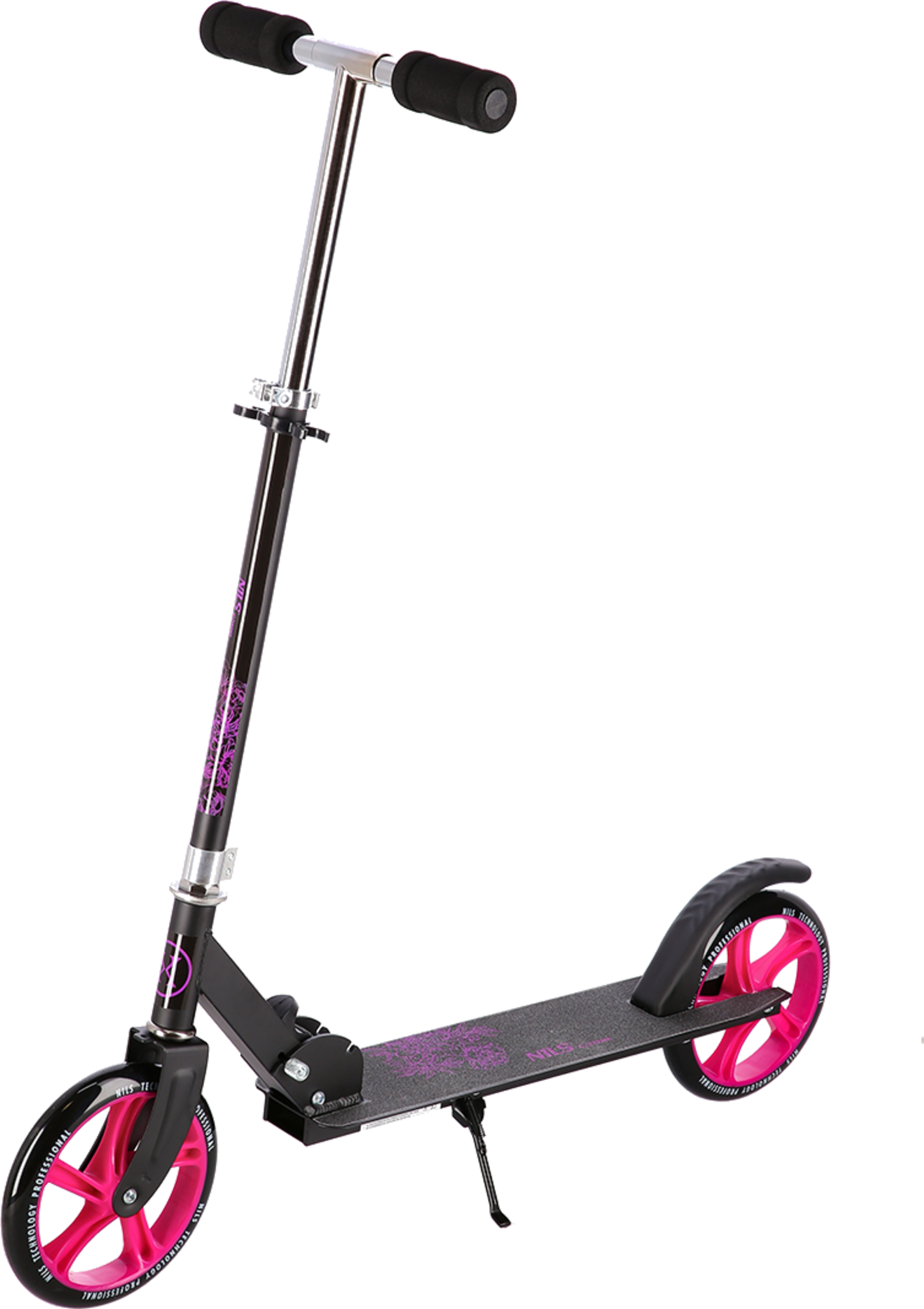NORTHIX, Pink Kick Scooter, Adjustable Height, Lightweight