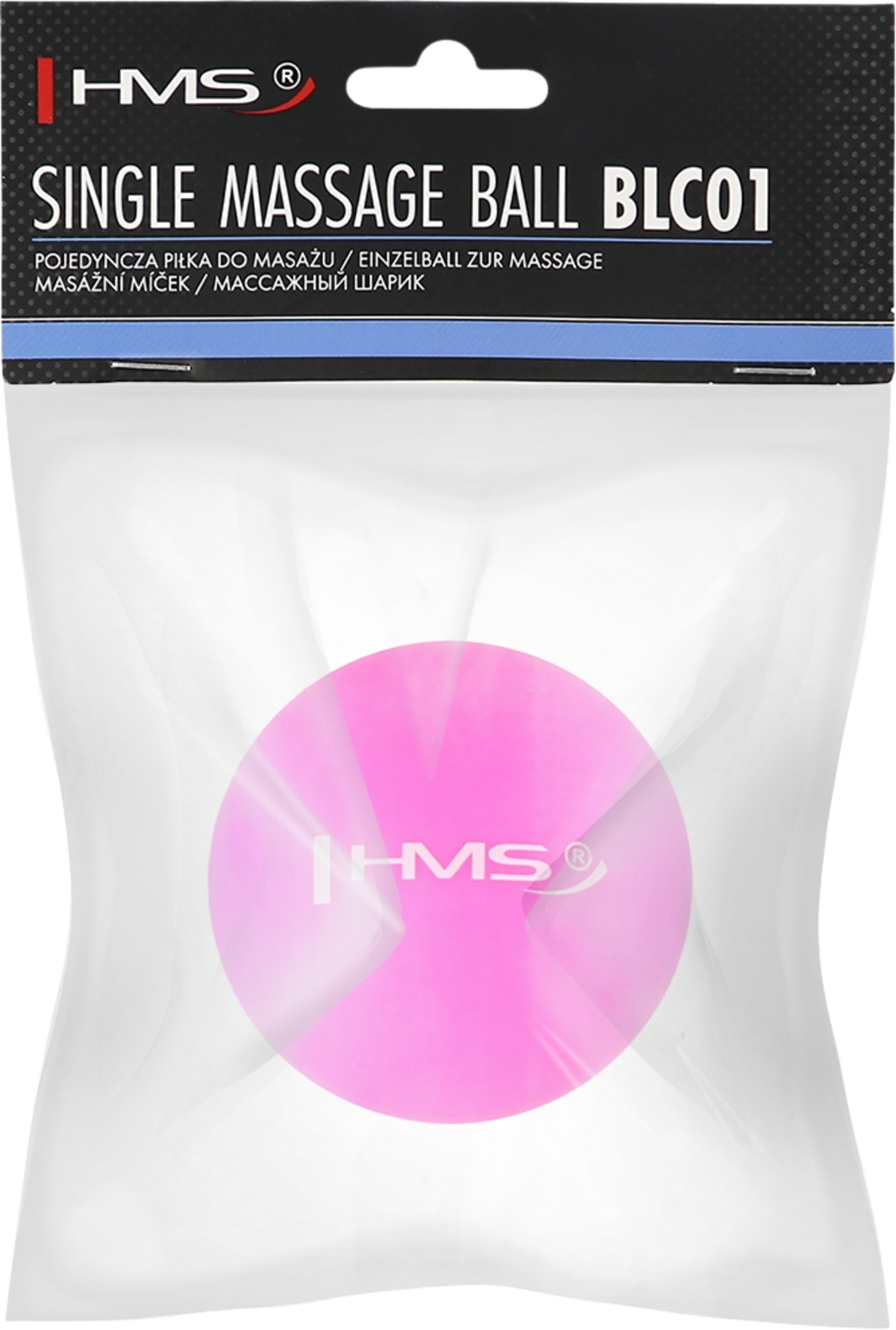 NORTHIX, Pink Massage Ball, Single &ndash; Ideal For Muscle Relief