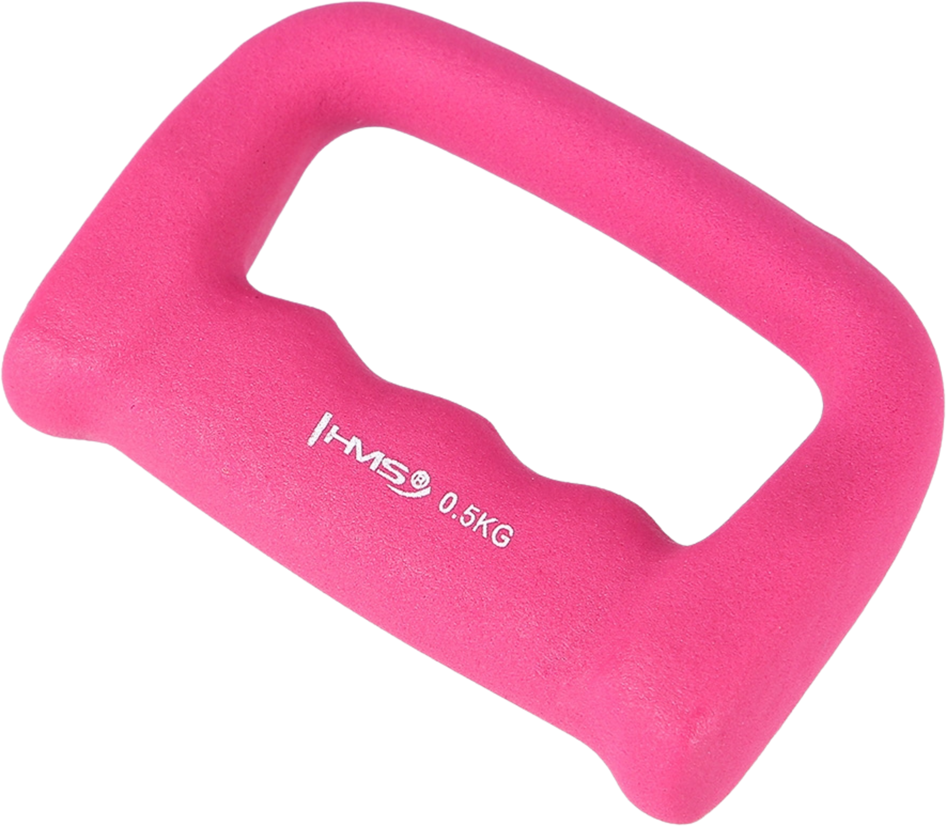 NORTHIX, Pink Neoprene Dipping Dumbbell 0.5 Kg