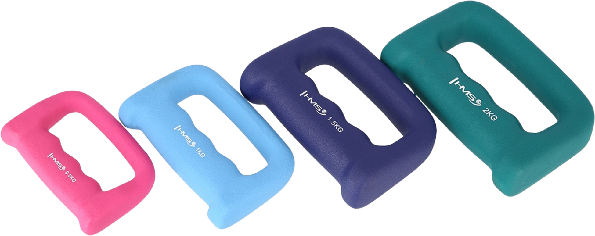 NORTHIX, Pink Neoprene Dipping Dumbbell 0.5 Kg