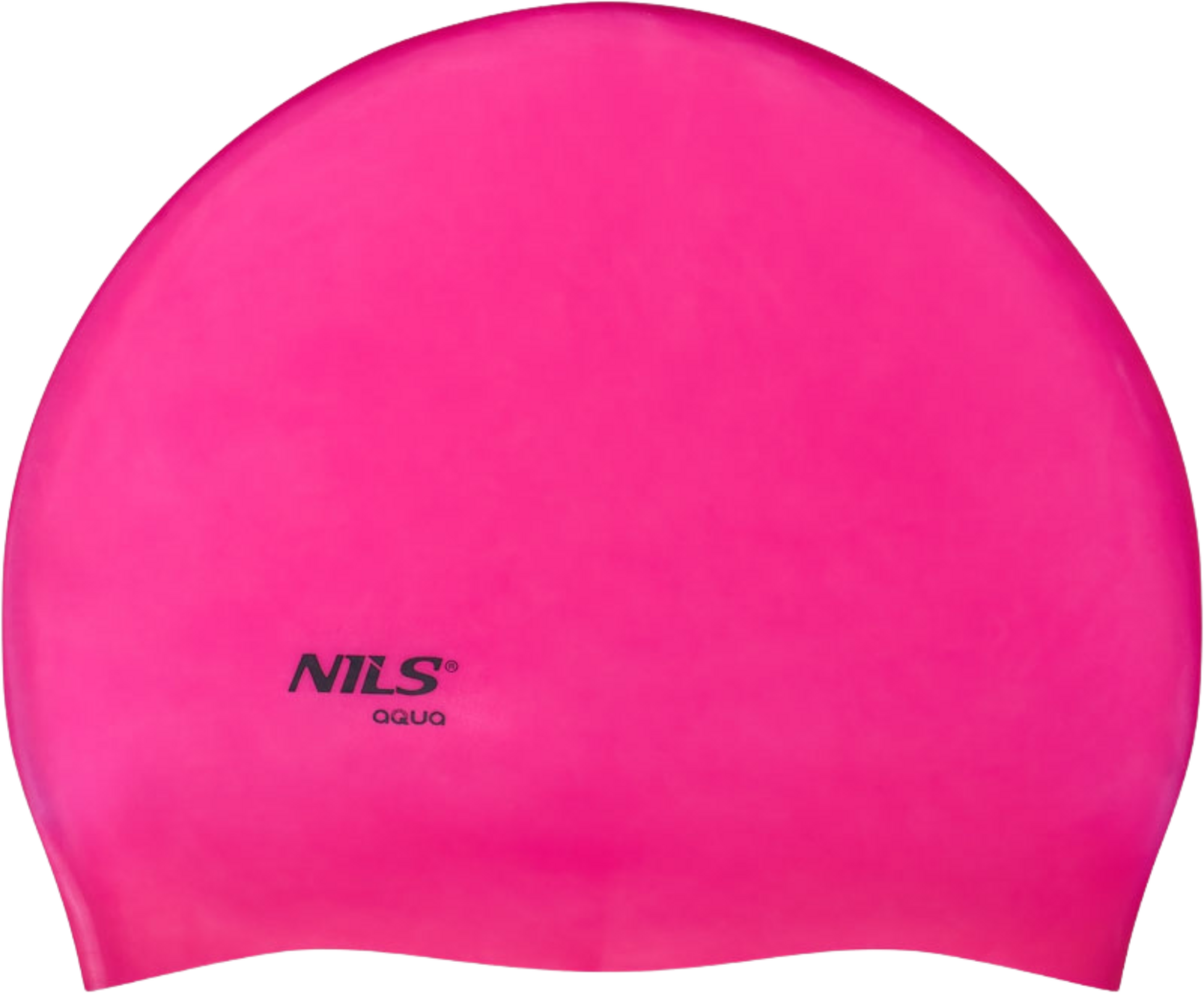 NORTHIX, Pink Silicone Swimming Cap &ndash; Solid Color