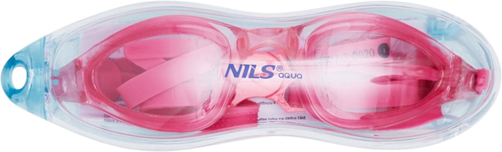 NORTHIX, Pink Swimming Goggles, Anti-fog, Uv Protection