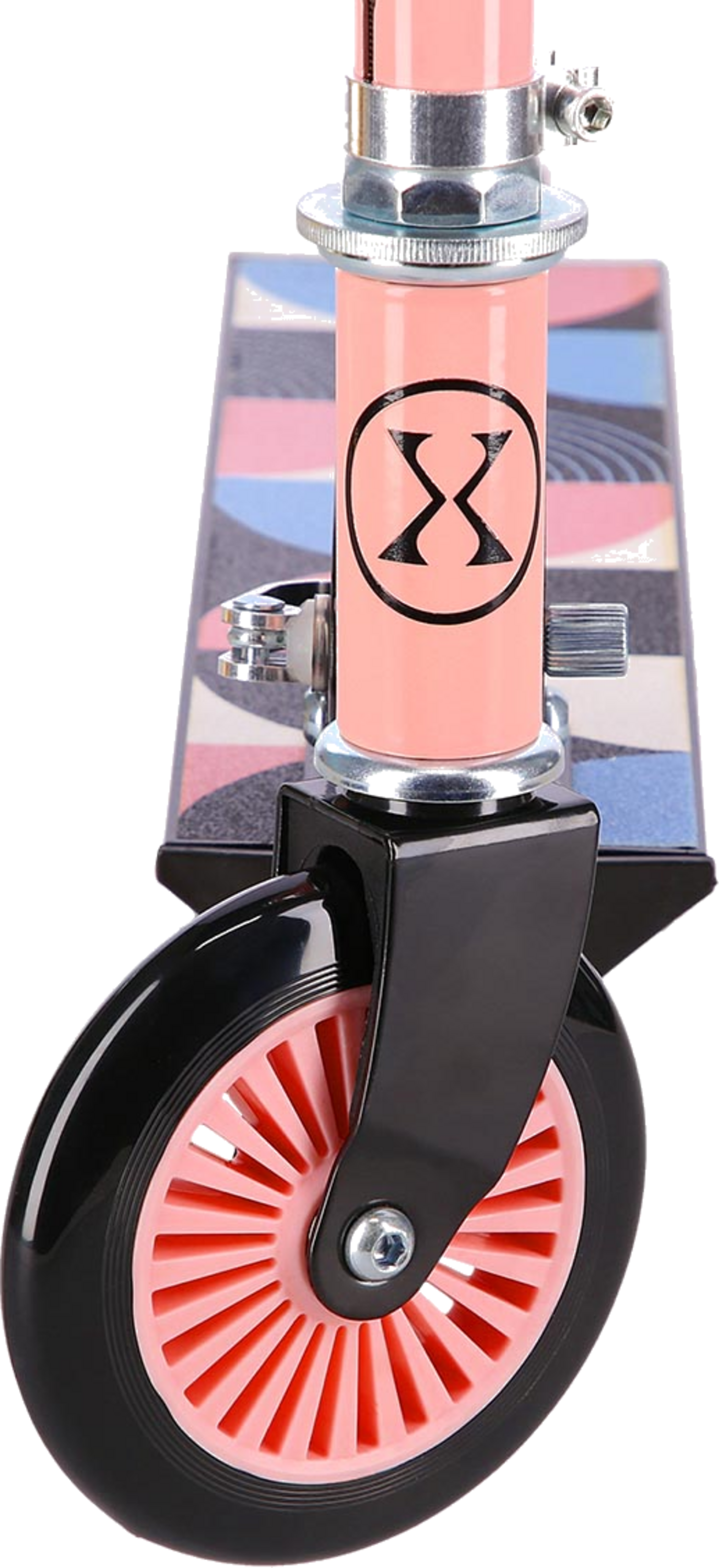 NORTHIX, Pink-blue Kids Scooter, Adjustable Height