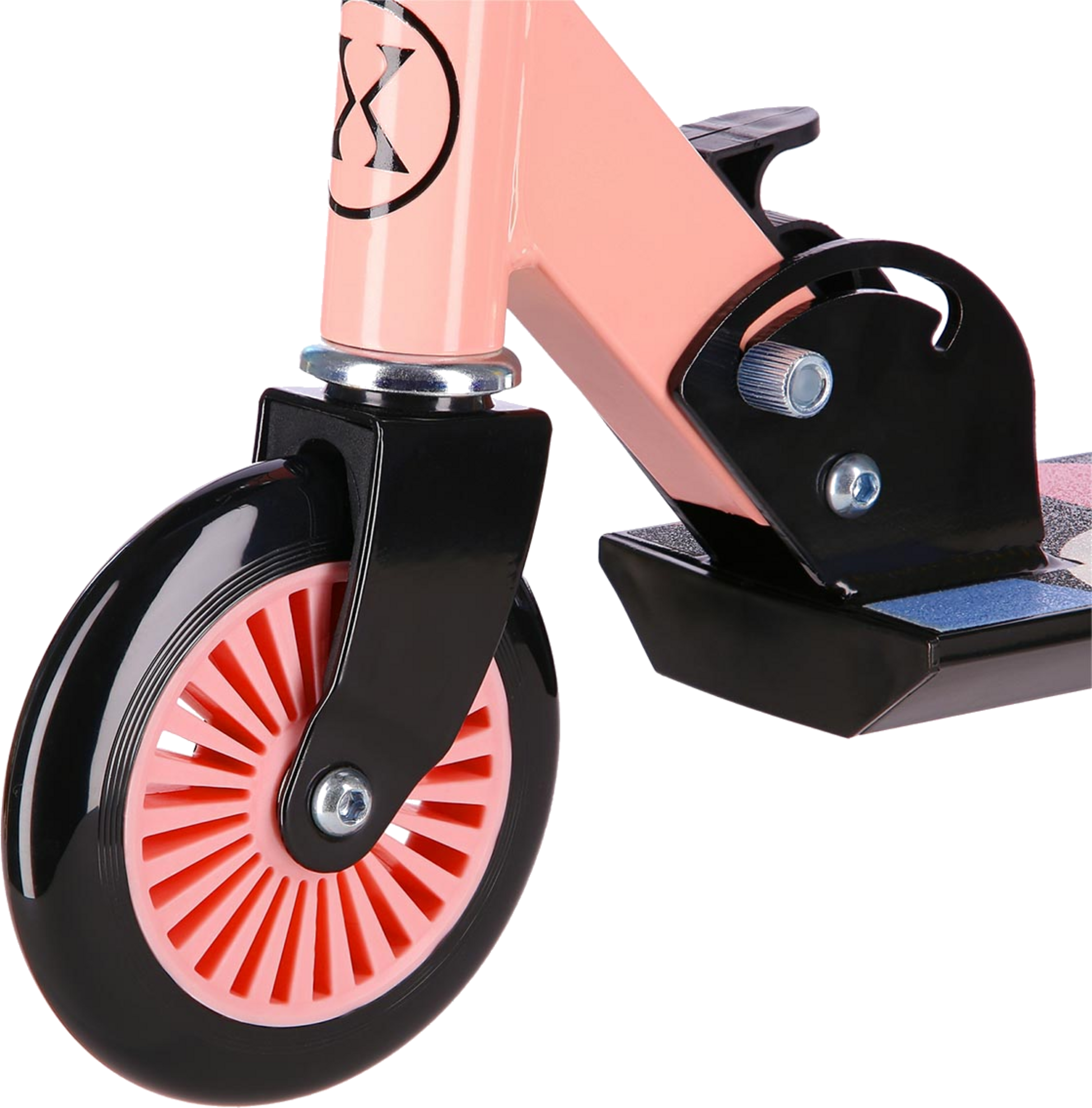 NORTHIX, Pink-blue Kids Scooter, Adjustable Height