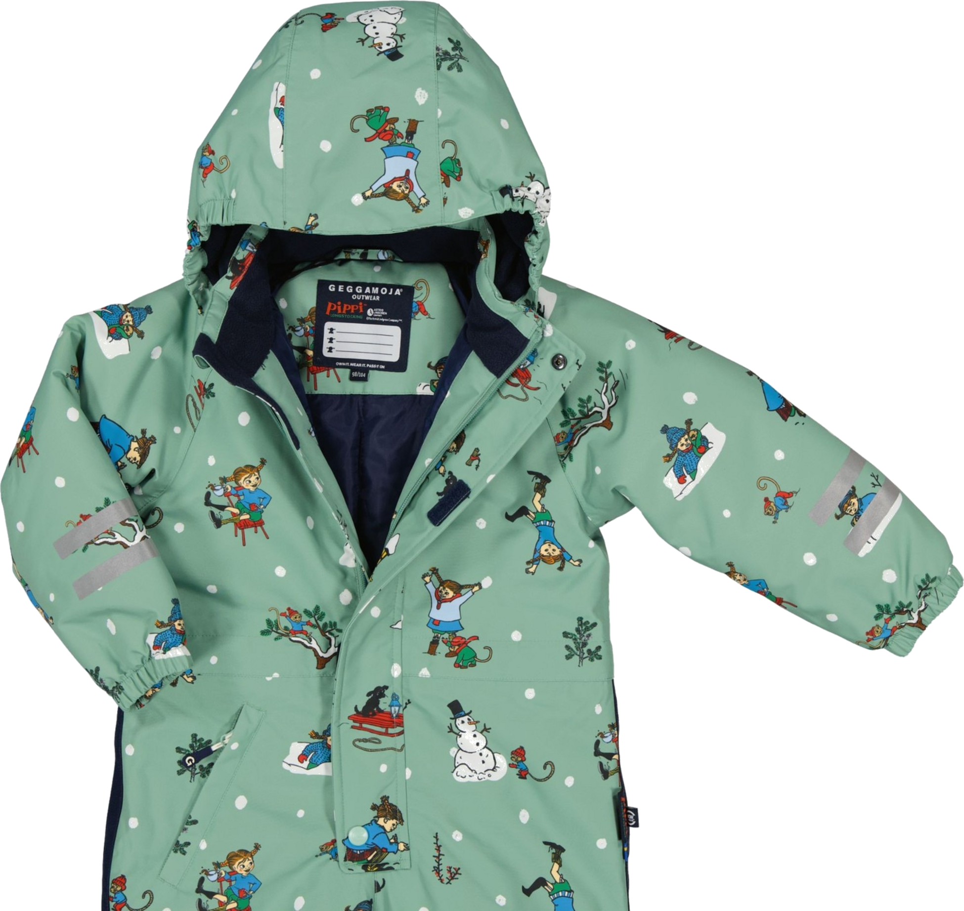 GEGGAMOJA, Pippi Longstocking Winter Overall